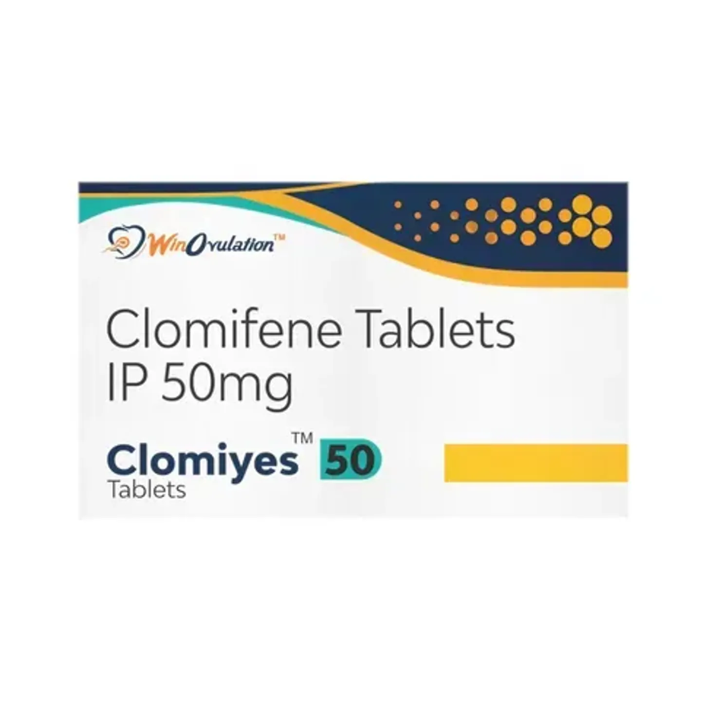 Clomiyes 50mg Tablet product image