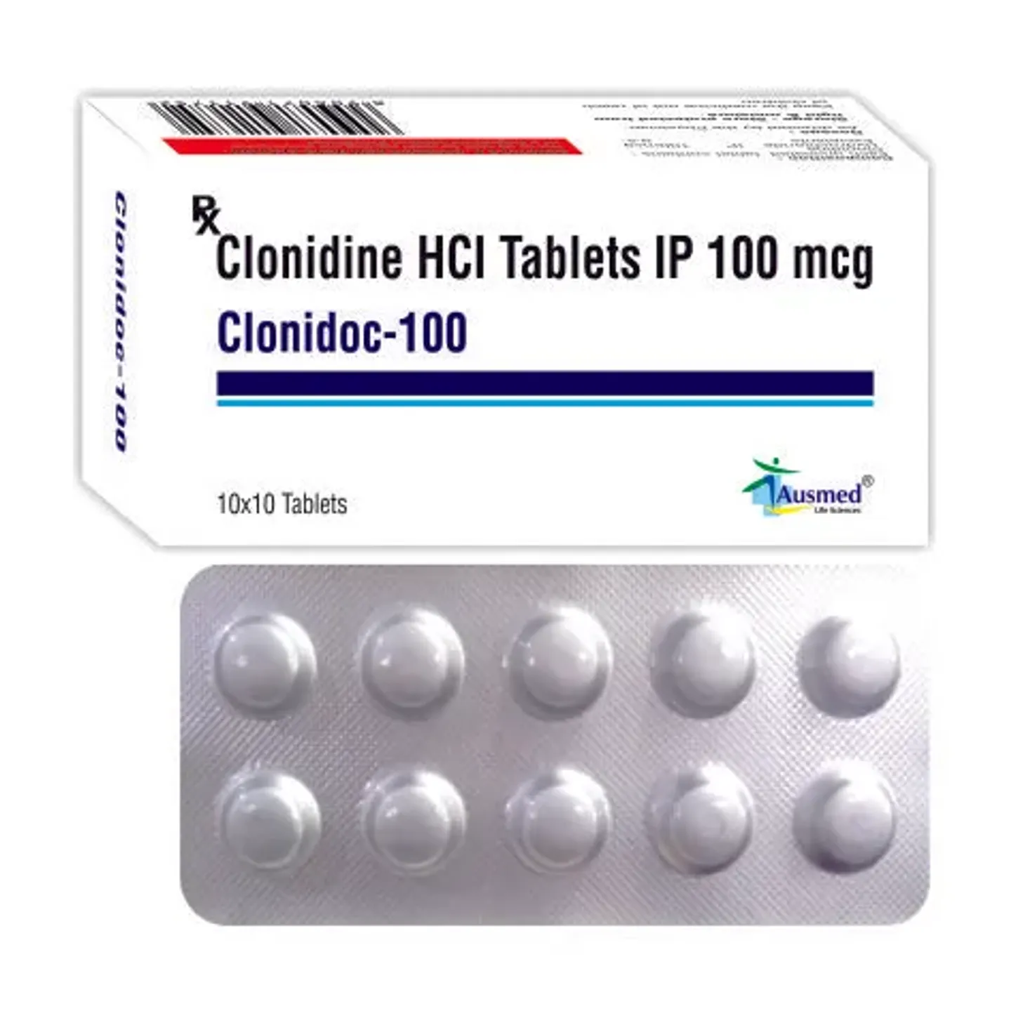 Clonidoc 100 Tablet product image