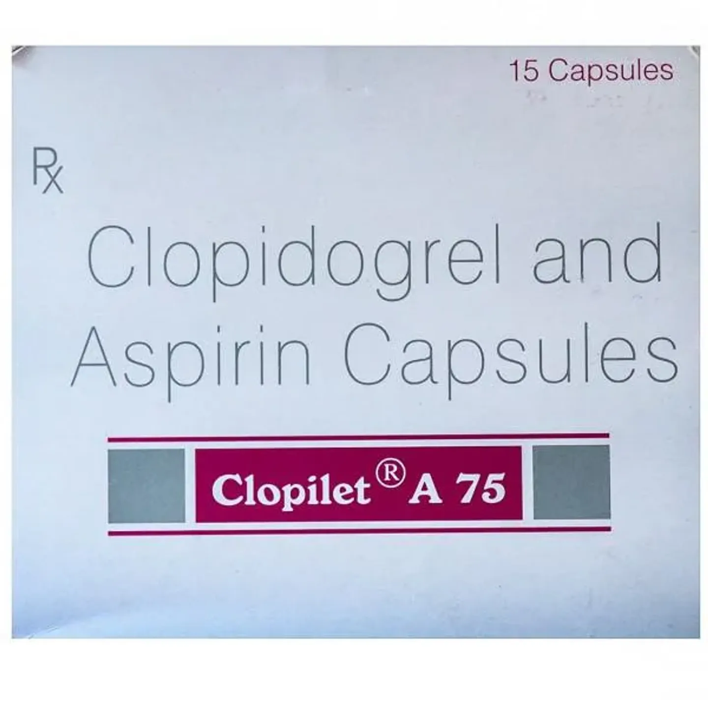 Clopilet A 75 Capsule product image