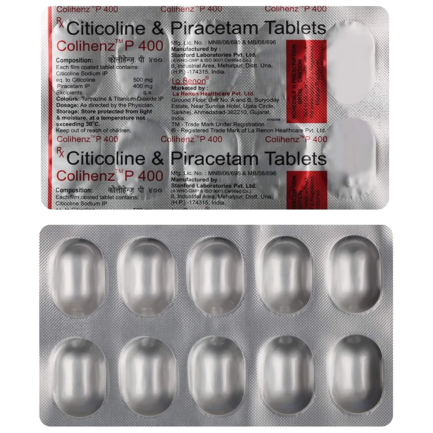 Colihenz P 400 Tablet product image