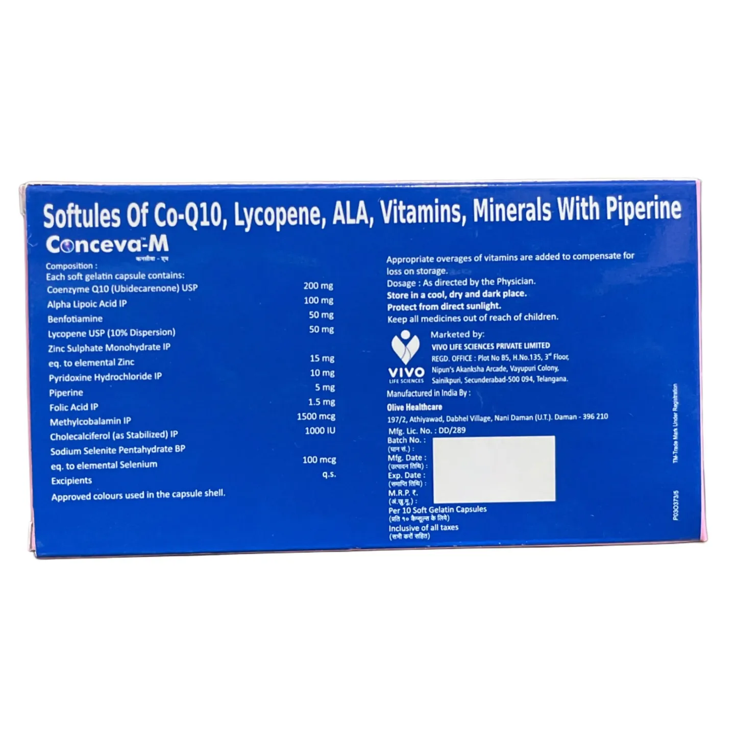 Conceva M Tablet product image