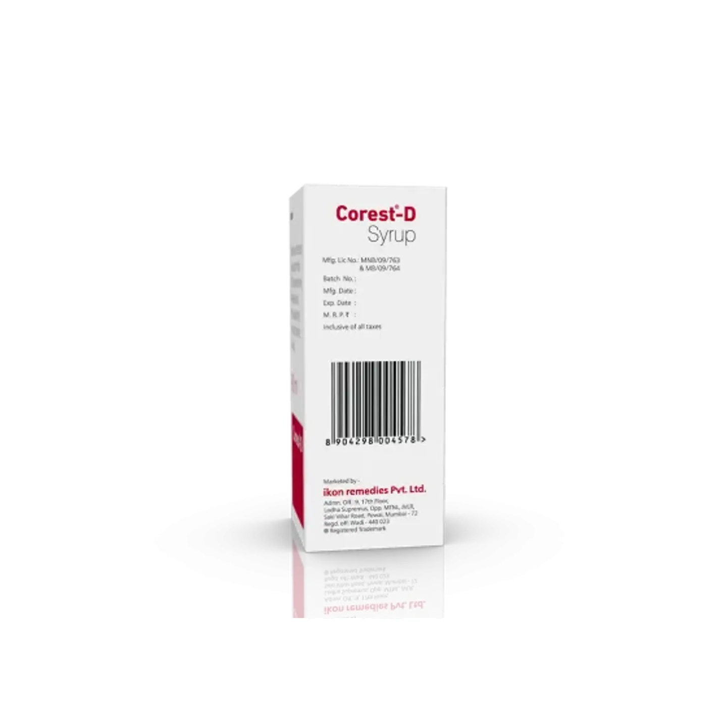 Corest D Syrup 100 Ml product image