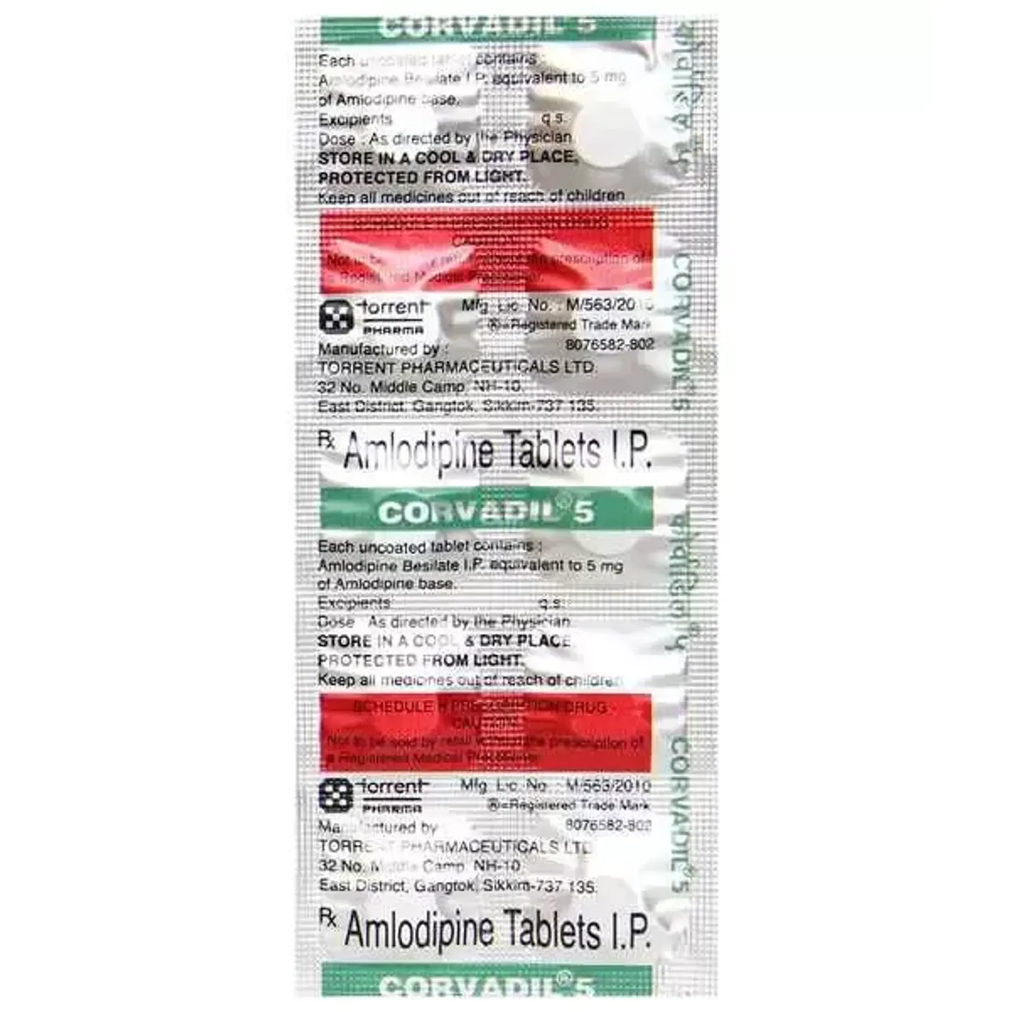 Corvadil 5 Tablet product image