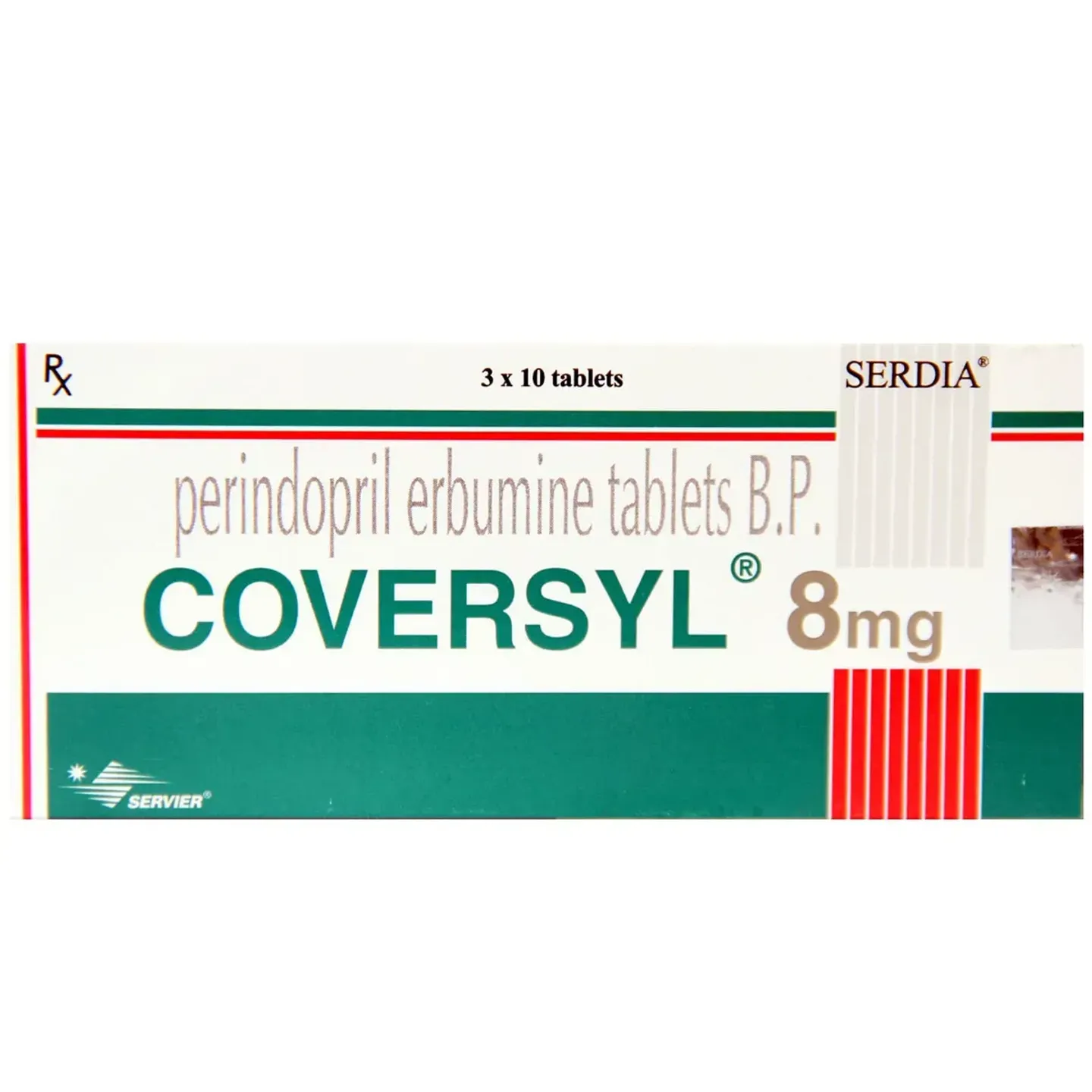 Coversyl 8mg Tablet product image