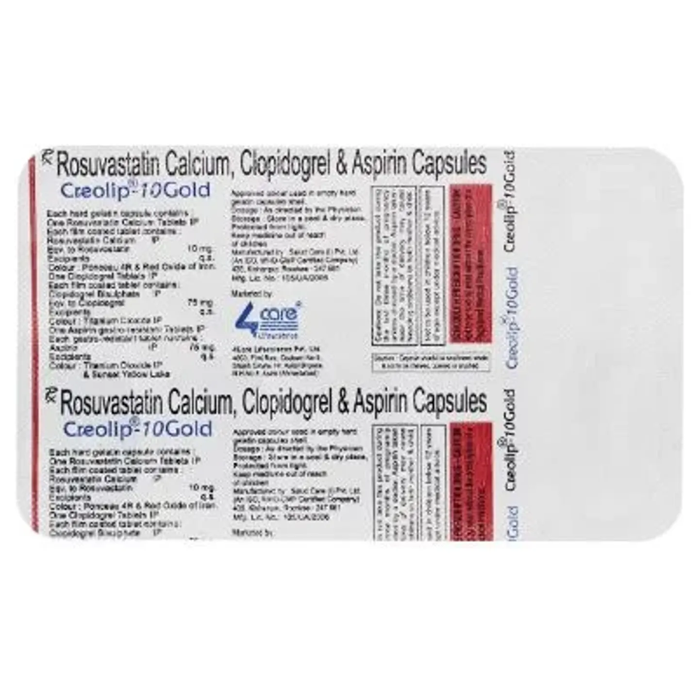 Creolip 10 Gold Capsule product image