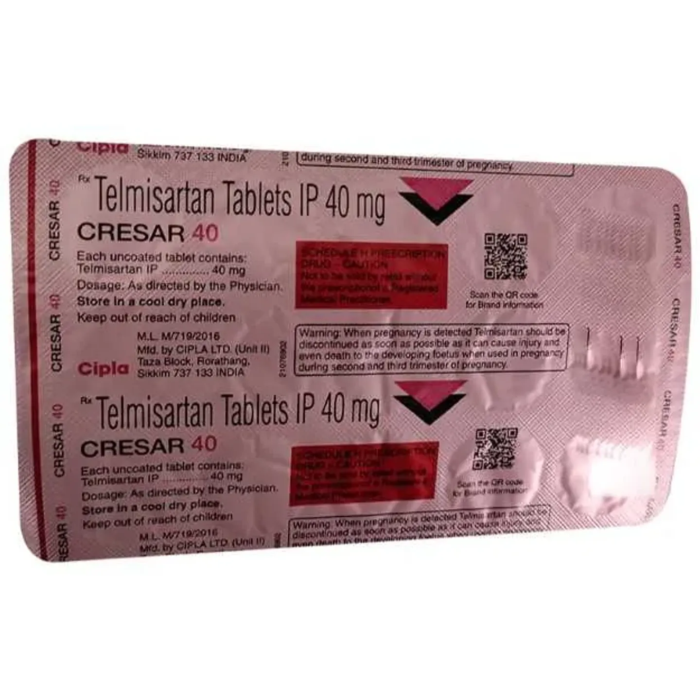 Cresar 40 Tablet product image