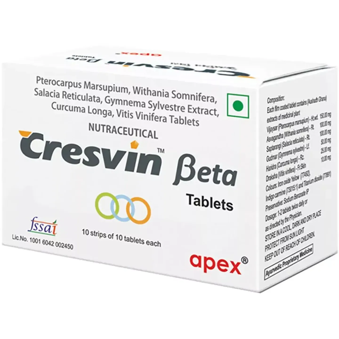 Cresvin Beta Tablet product image