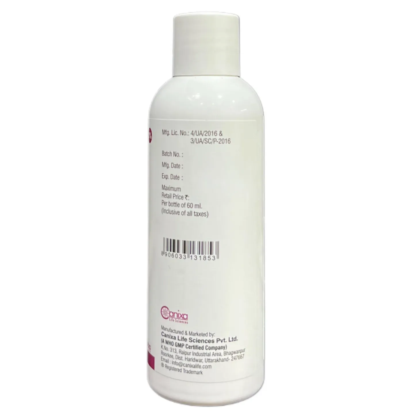 Curlz F 3% Solution 60ml product image