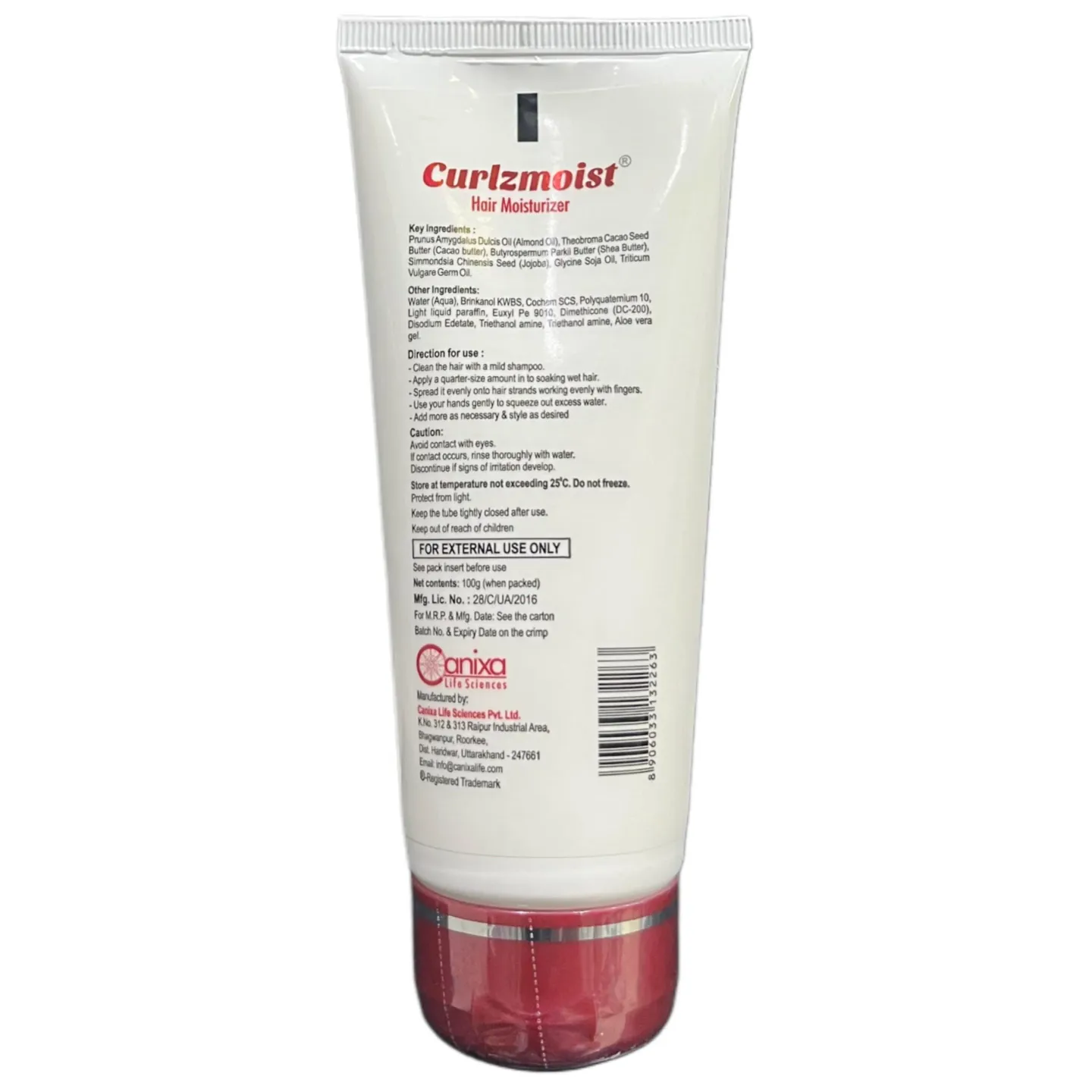 Curlzmoist Hair Moisturizer 100gm product image
