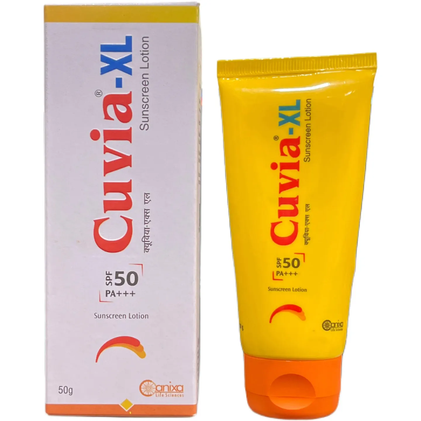 Cuvia Xl Spf 50 Sunscreen Lotion 50gm product image