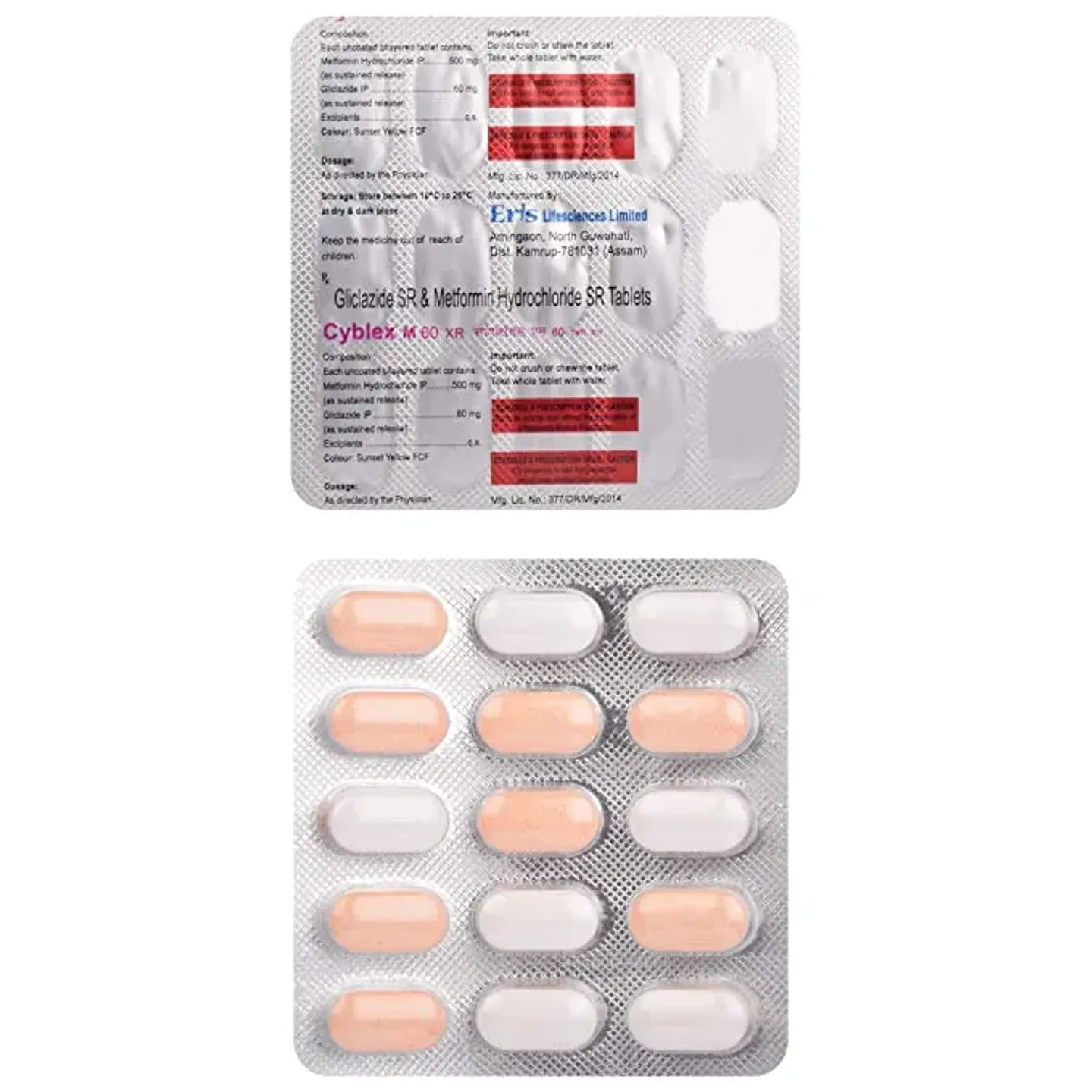 Cyblex M 60 Xr Tablet product image