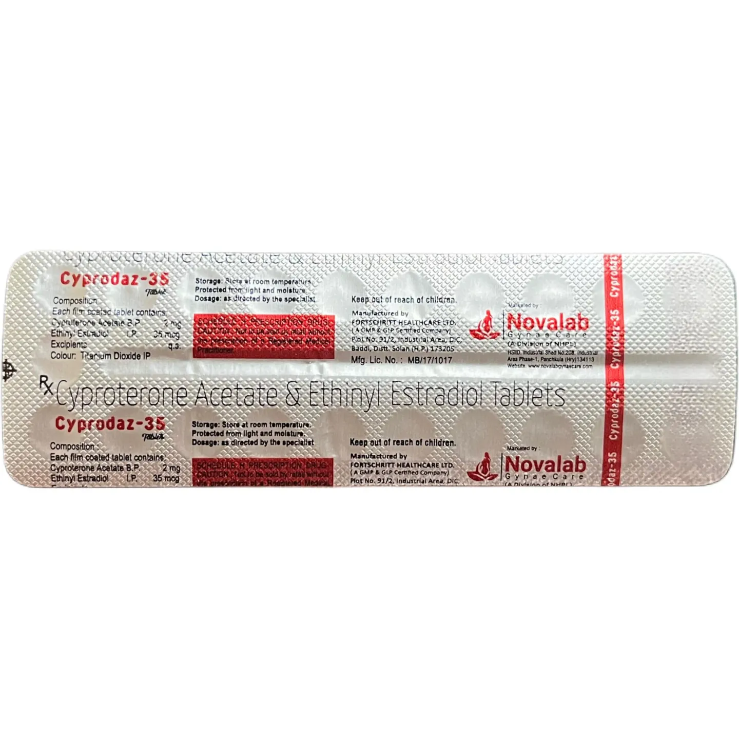 Cyprodaz 35 Tablet product image