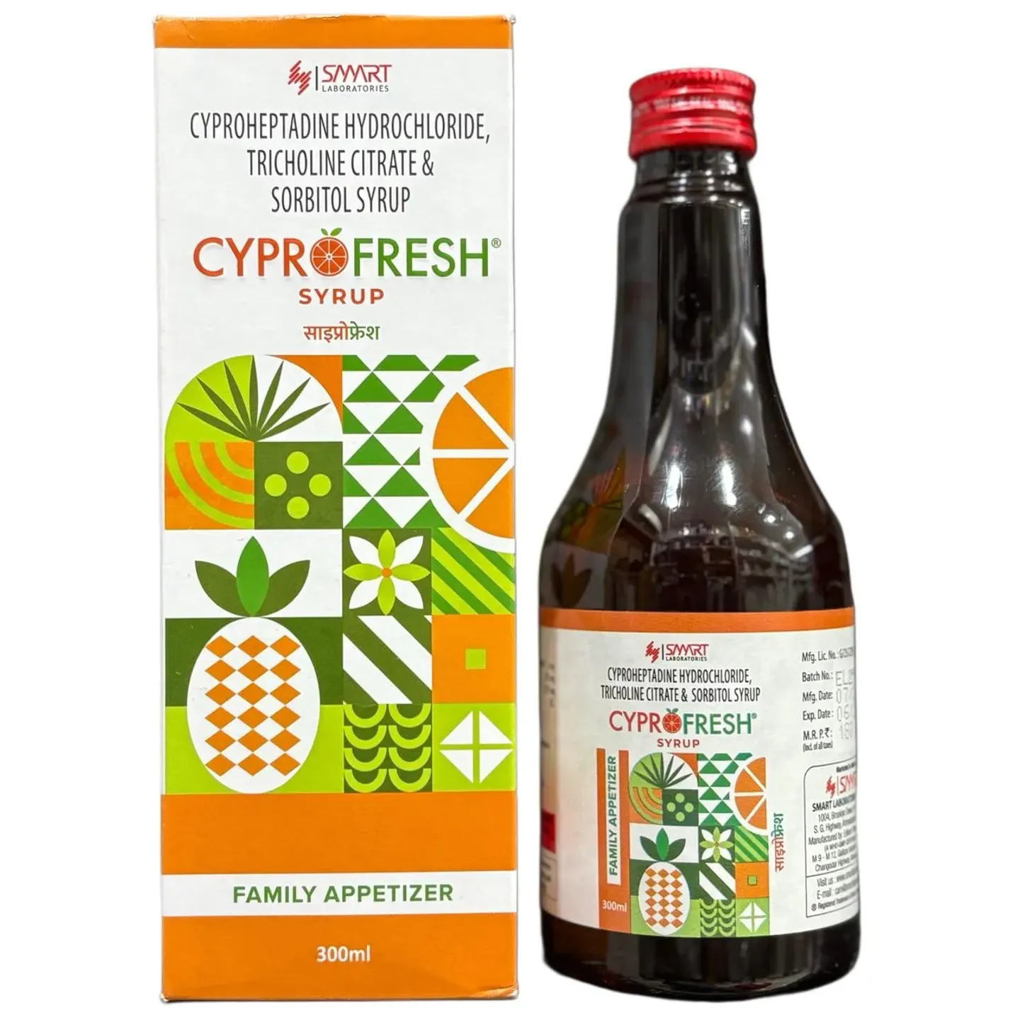 Cyprofresh Syrup 300 Ml product image