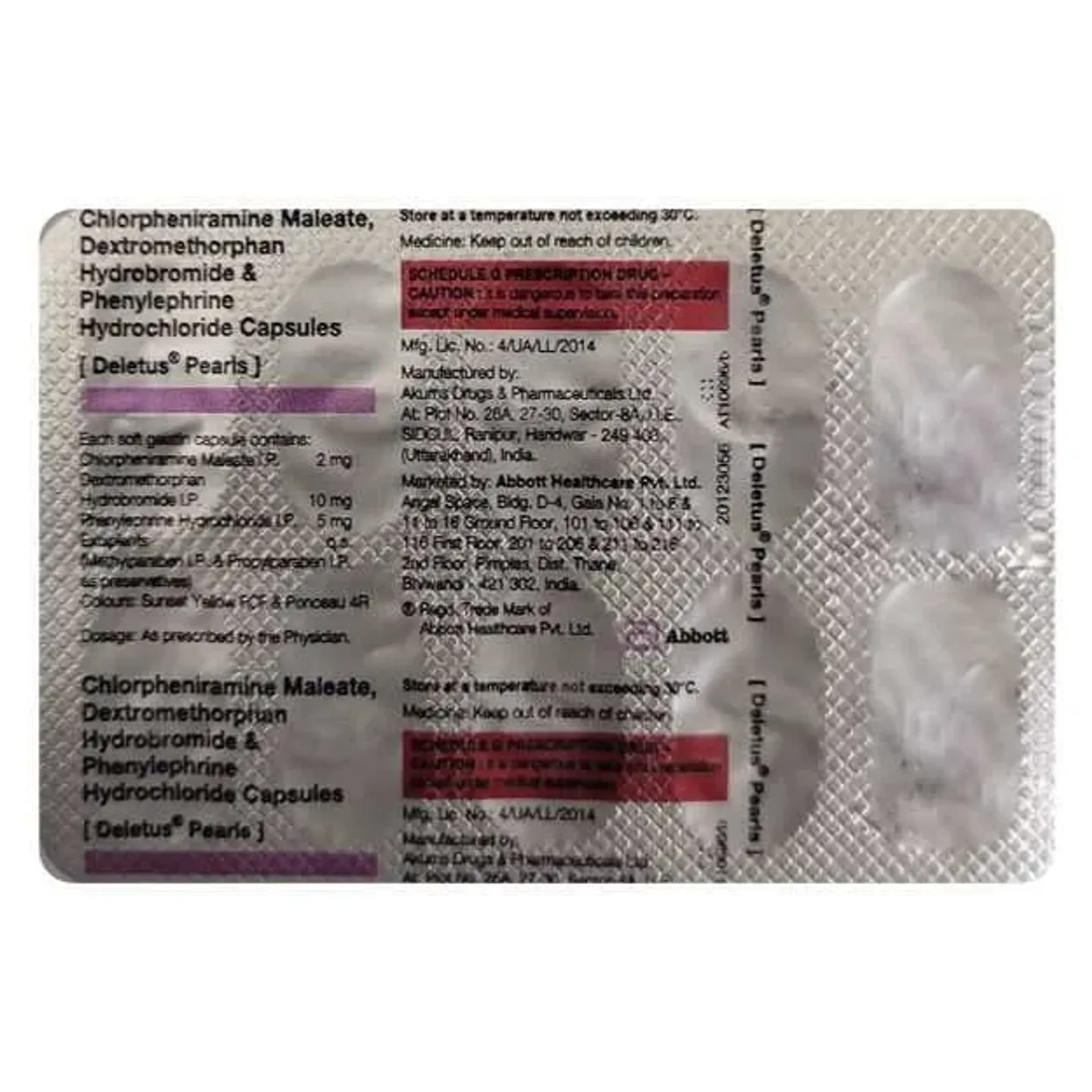 Deletus Pearls Capsule product image