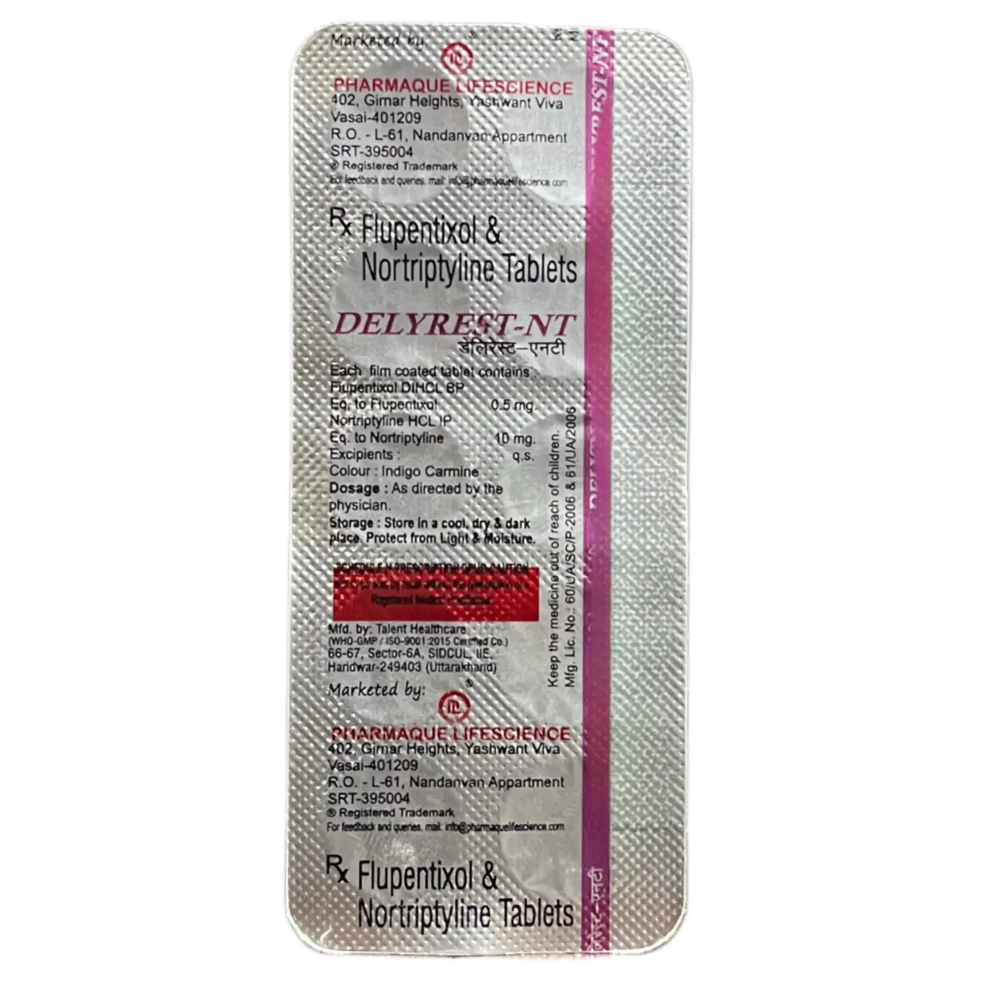 Delyrest Nt Tablet product image