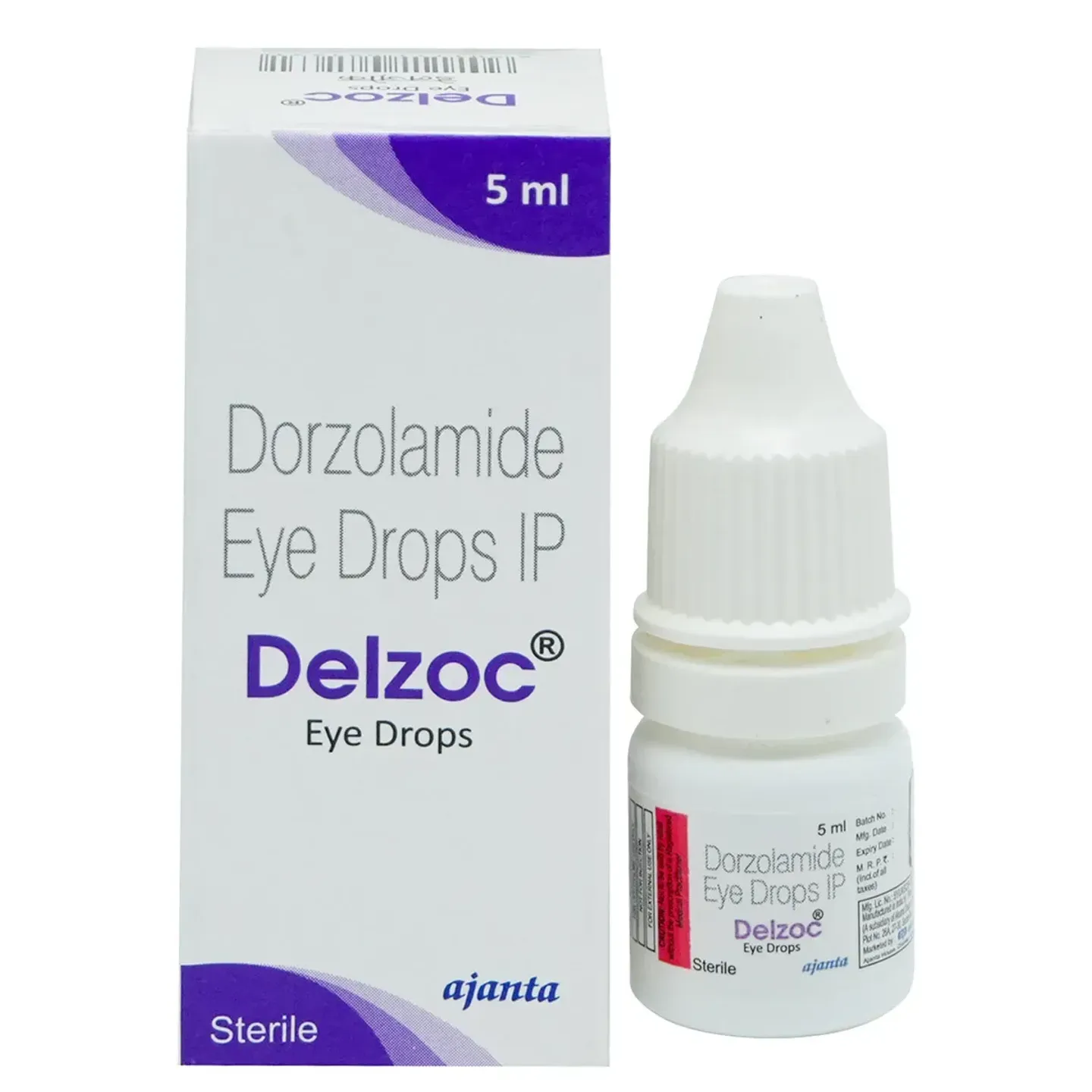 Delzoc Eye Drops 5ml product image