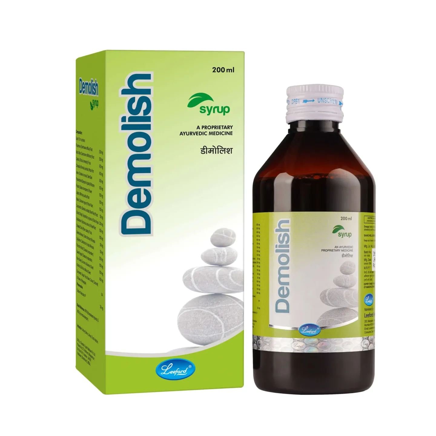 Demolish Ayurvedic Syrup 200ml product image