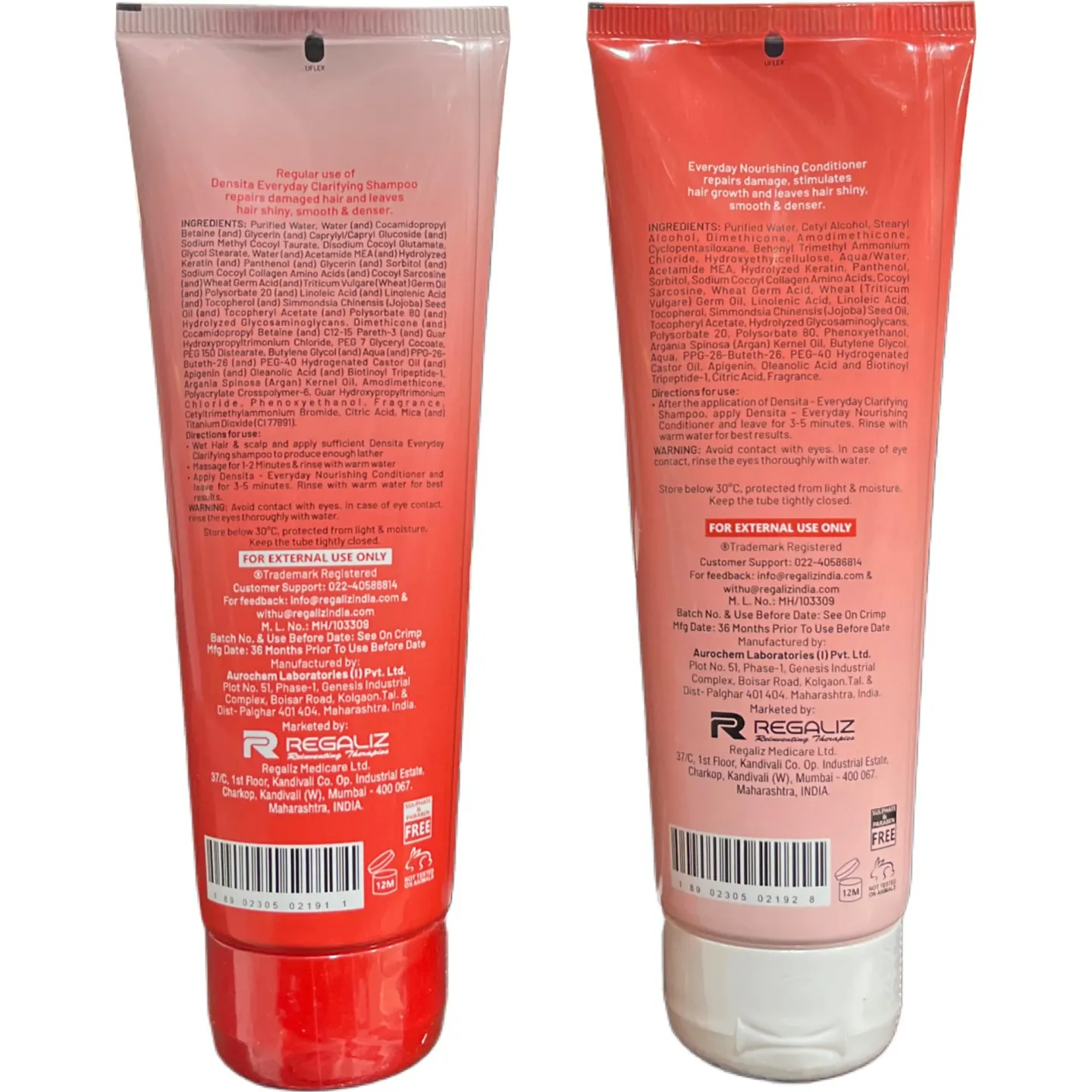 Densita Shampoo & Conditioner 125ml product image