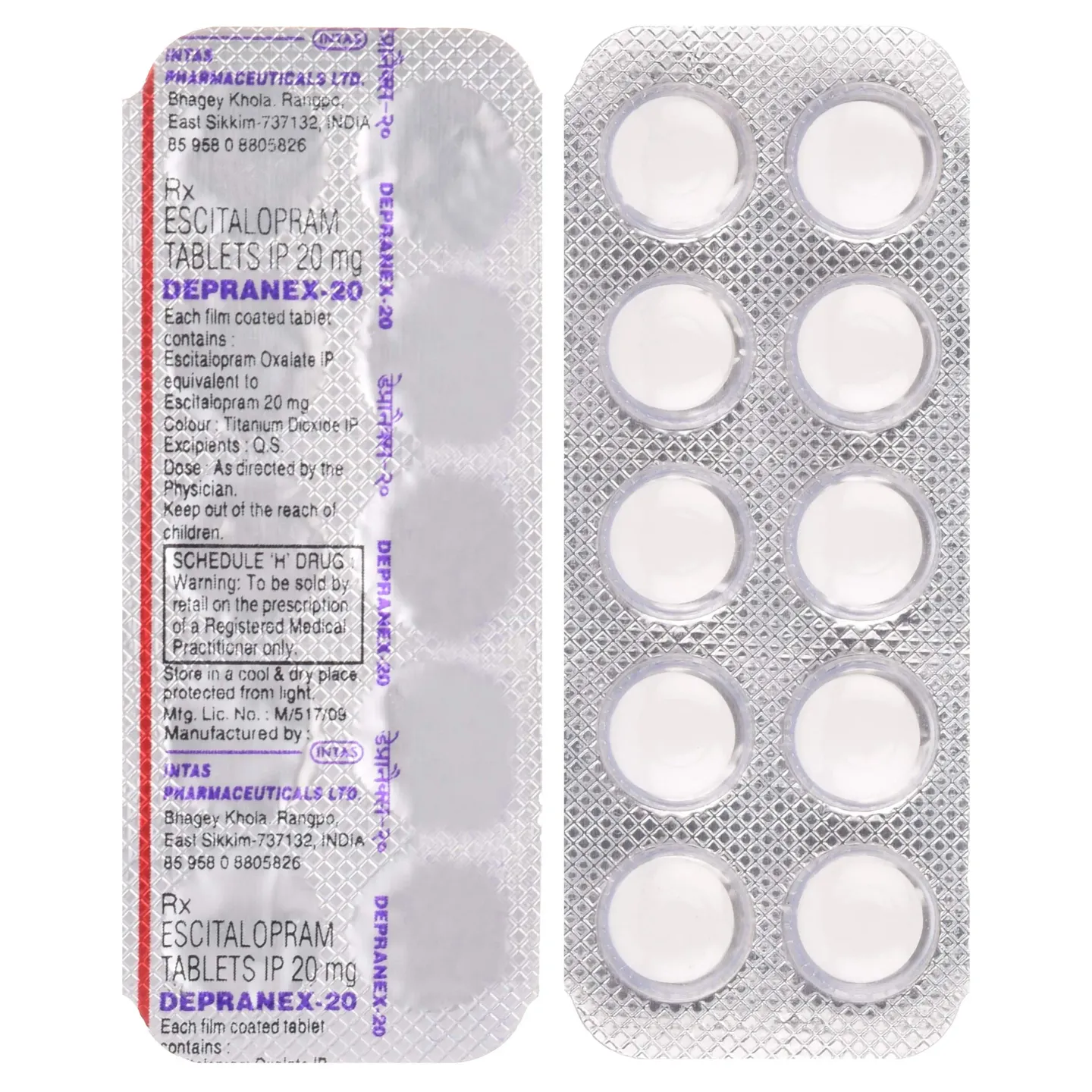 Depranex 20 Tablet product image