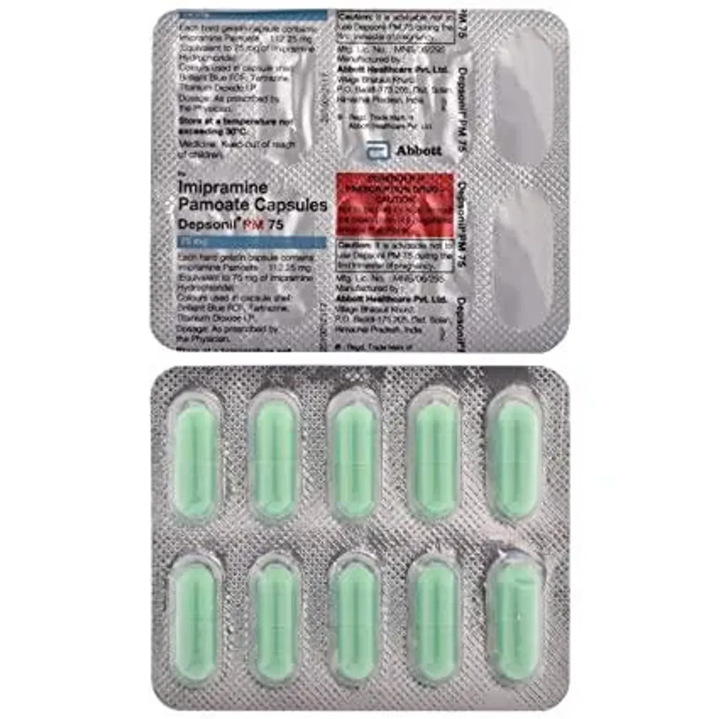 Depsonil Pm 75 Capsule product image