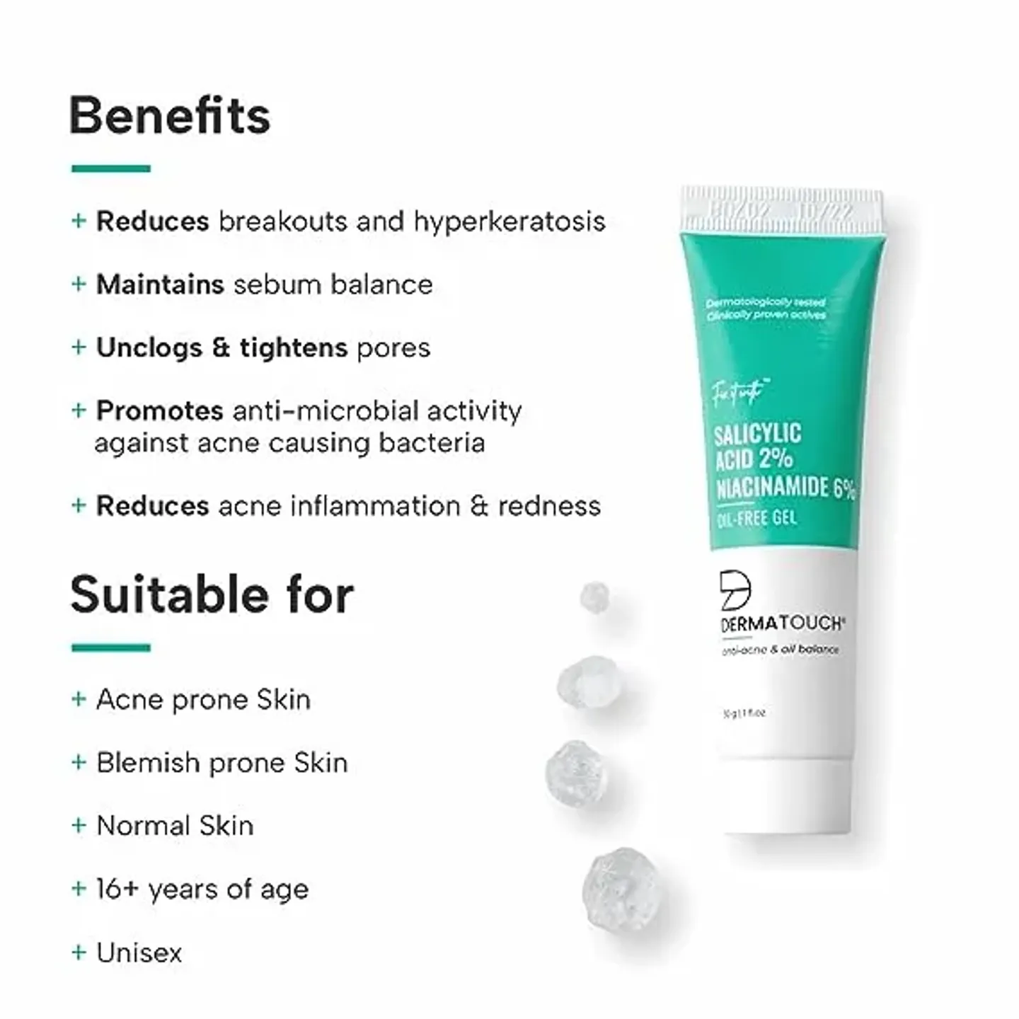 Dermatouch Anti Acne & Oil Balance Gel product image