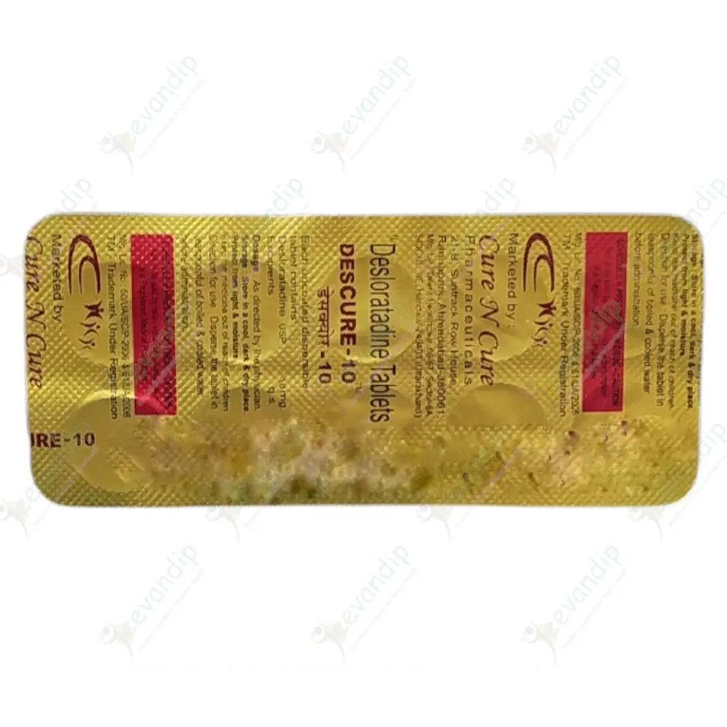 Descure 10mg Tablet product image