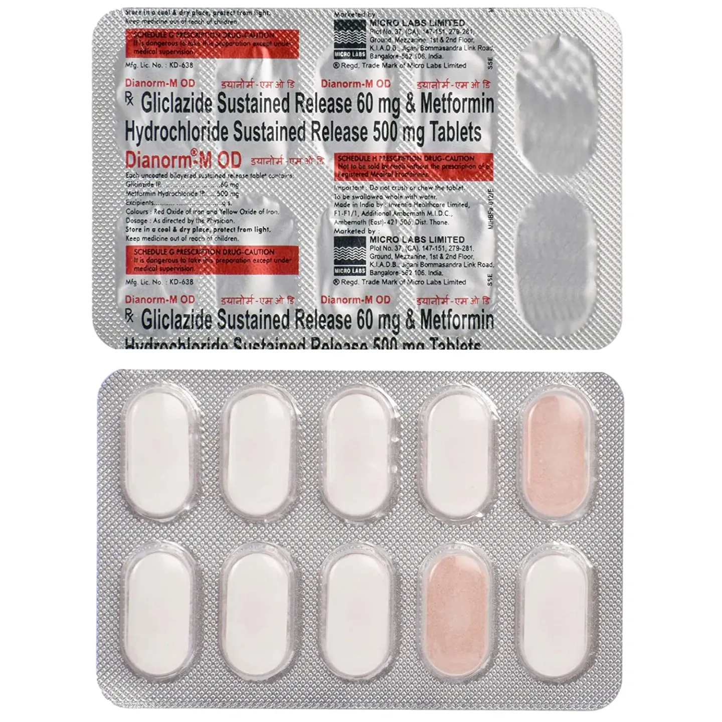 Dianorm M Od Tablet product image