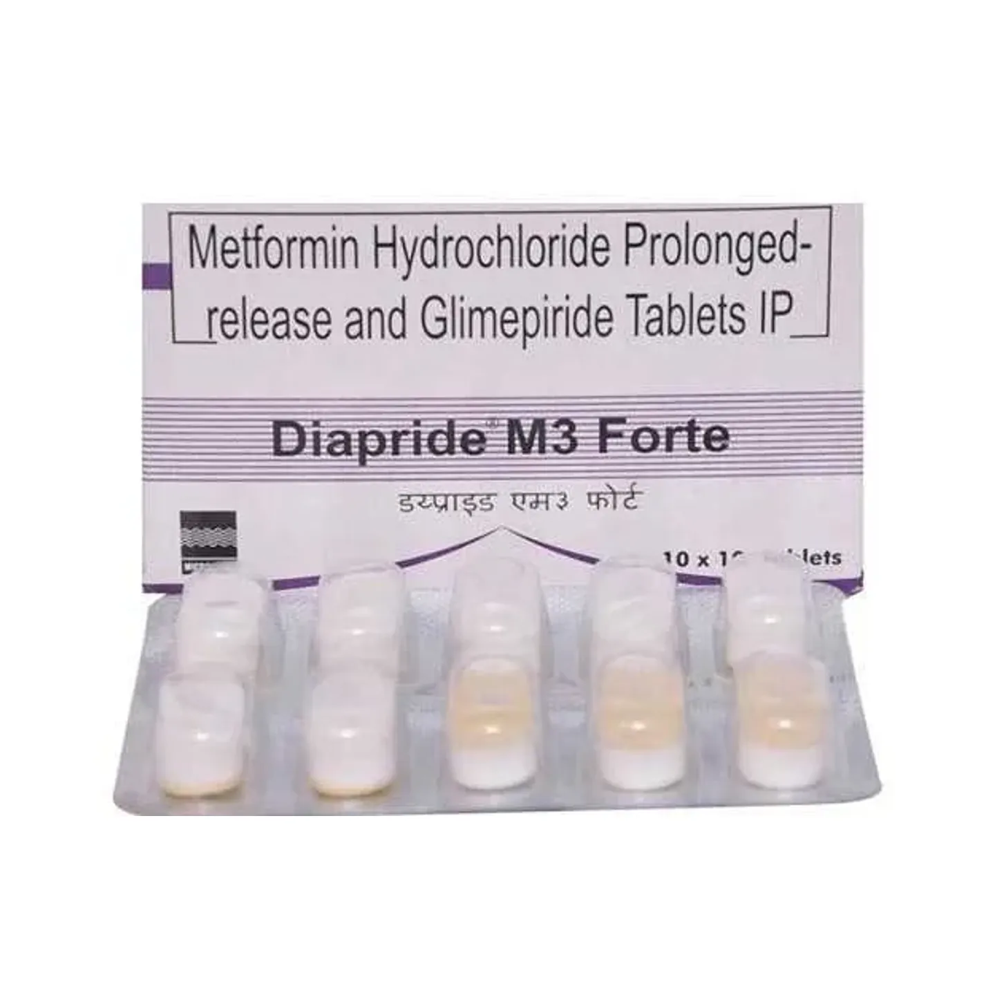Diapride M3 Forte Tablet product image