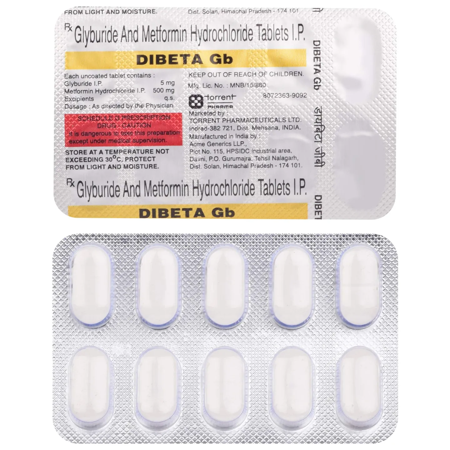 Dibeta Gb Tablet product image