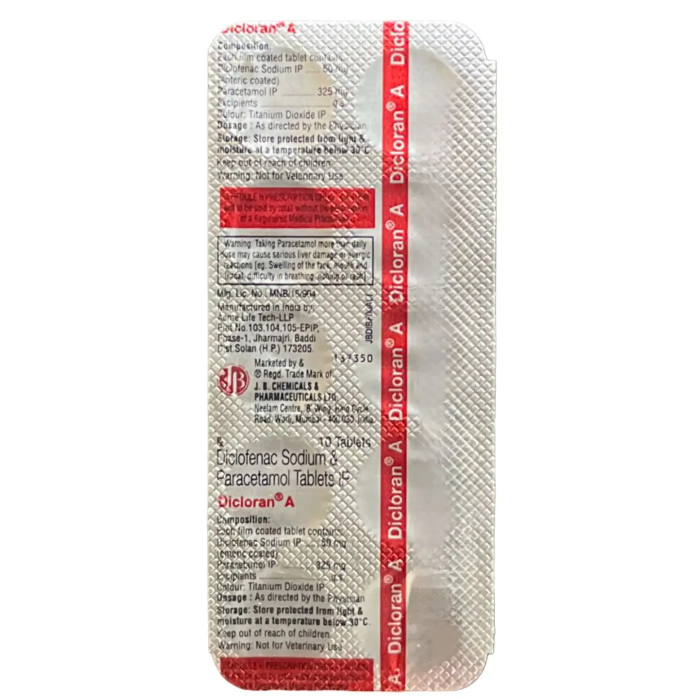 Dicloran A Tablet product image