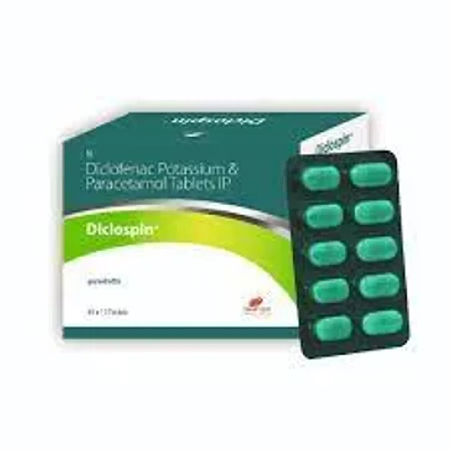 Diclospin Green Tablet product image