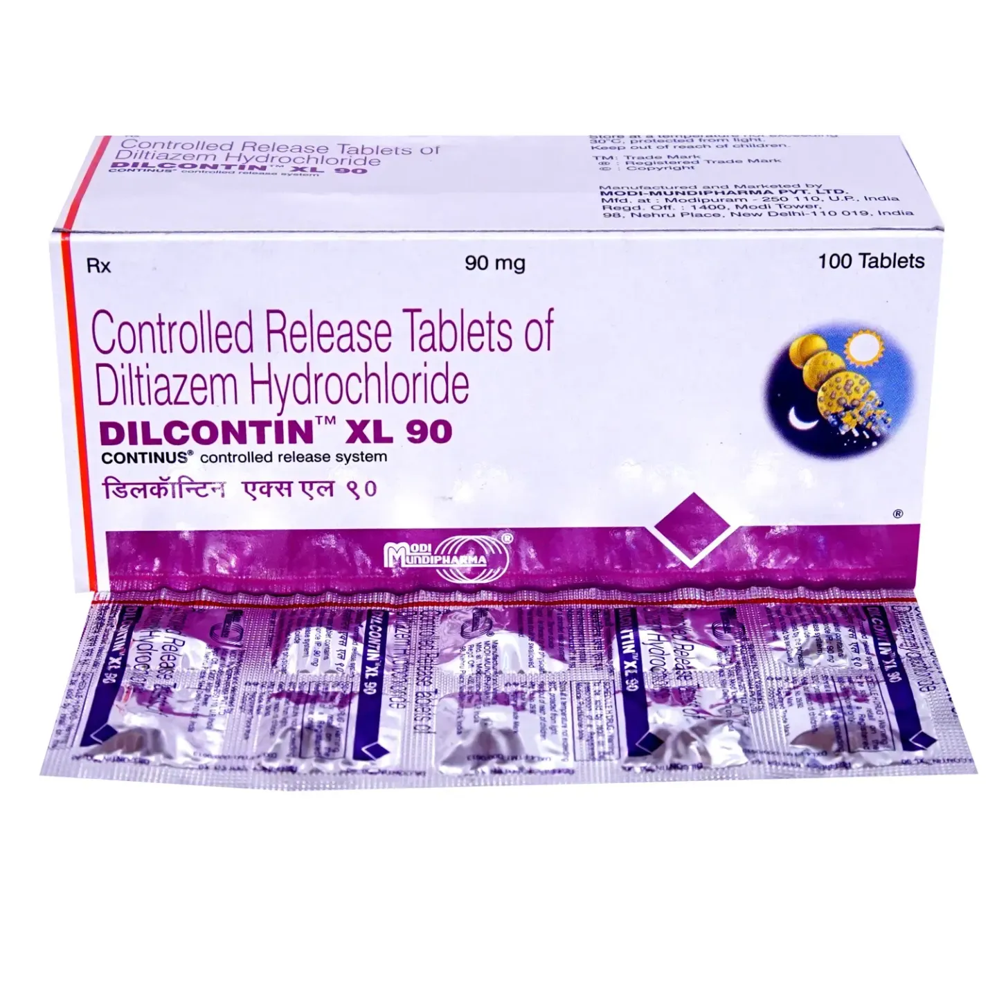 Dilcontin Xl 90 Tablet product image