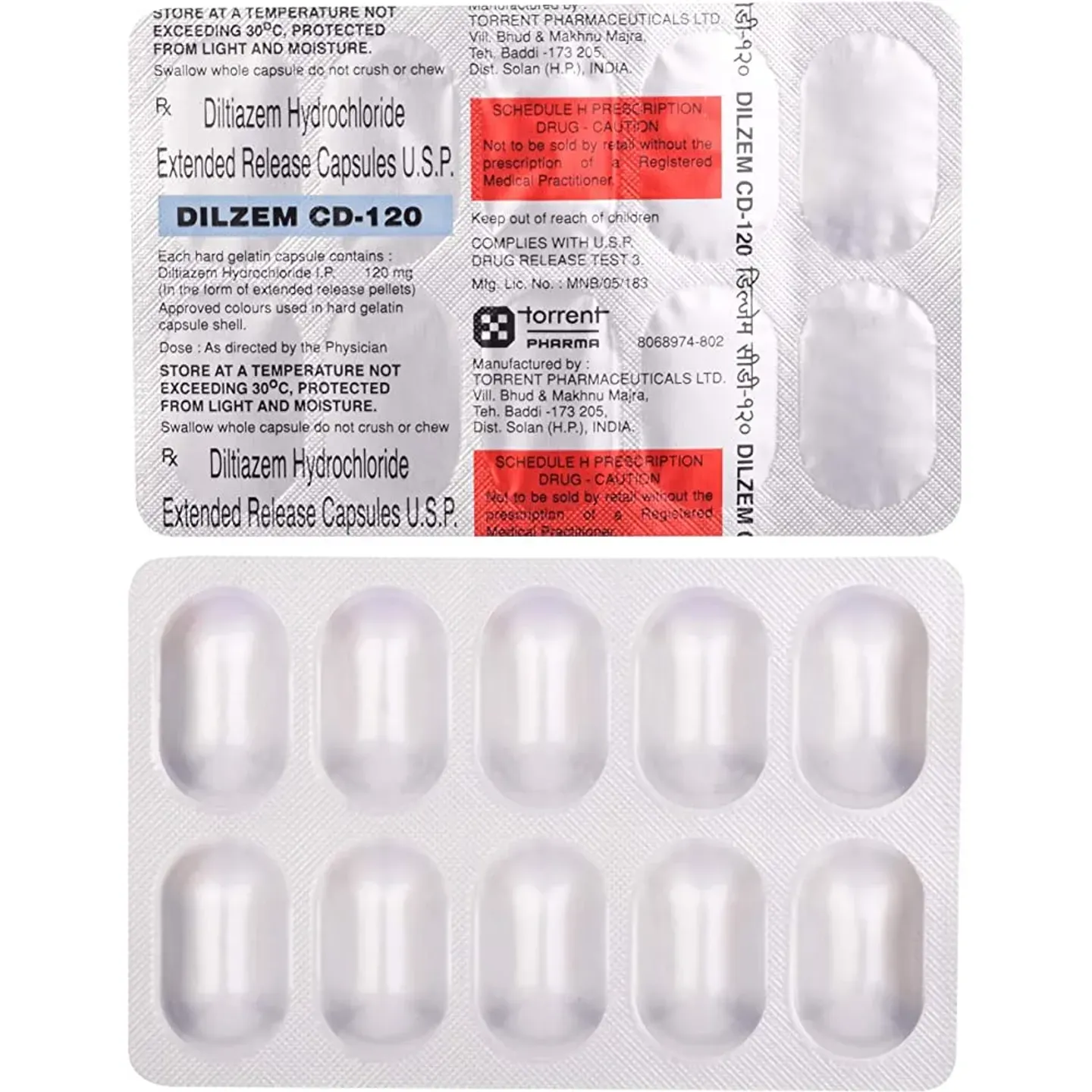 Dilzem Cd 120 Tablet product image