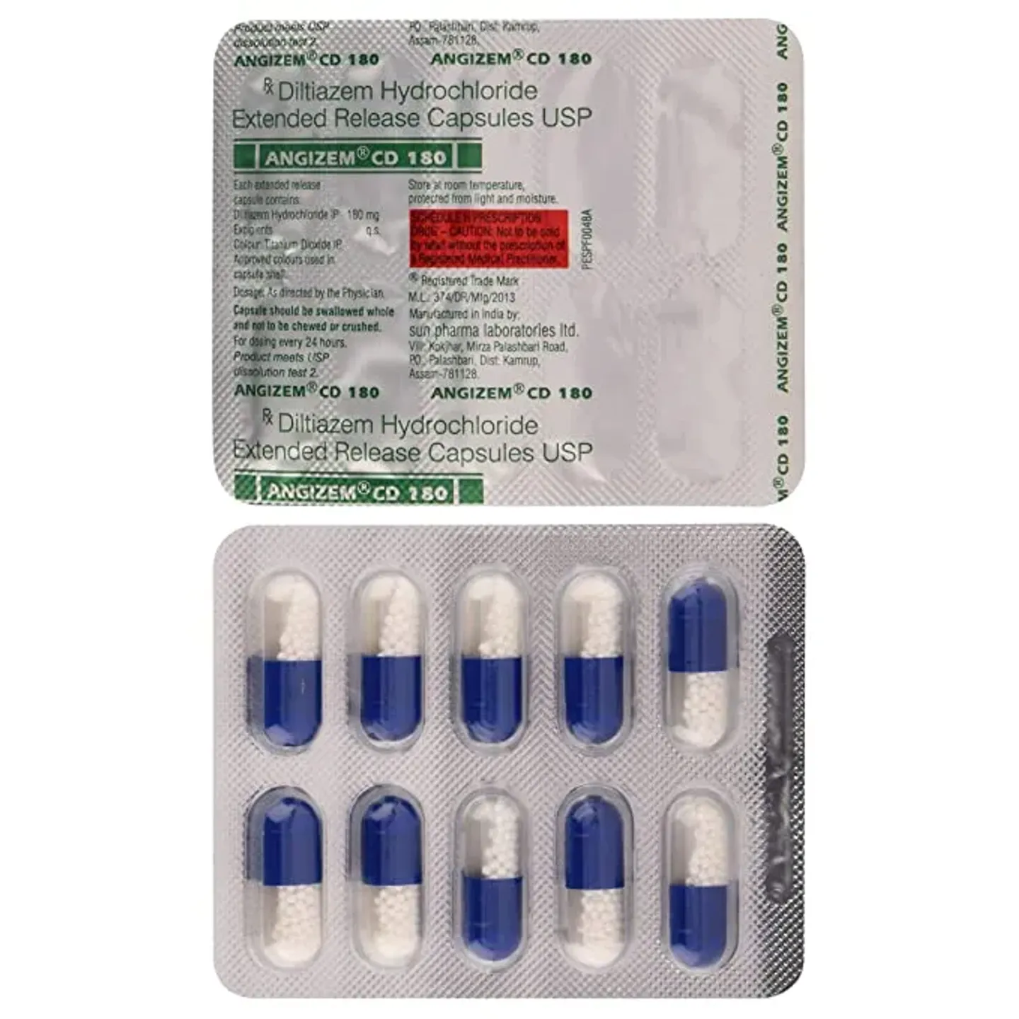 Dilzem Cd 180 Tablet product image
