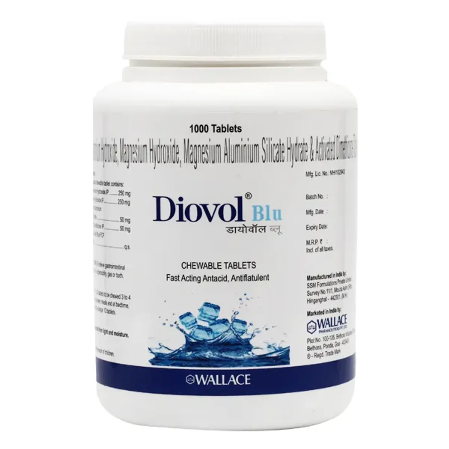 Diovol Blu Tablet product image