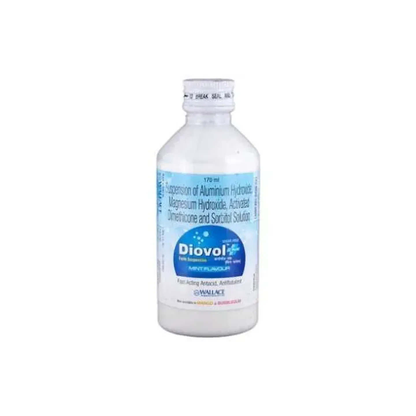 Diovol Plus Forte Mint Suspension 170ml product image