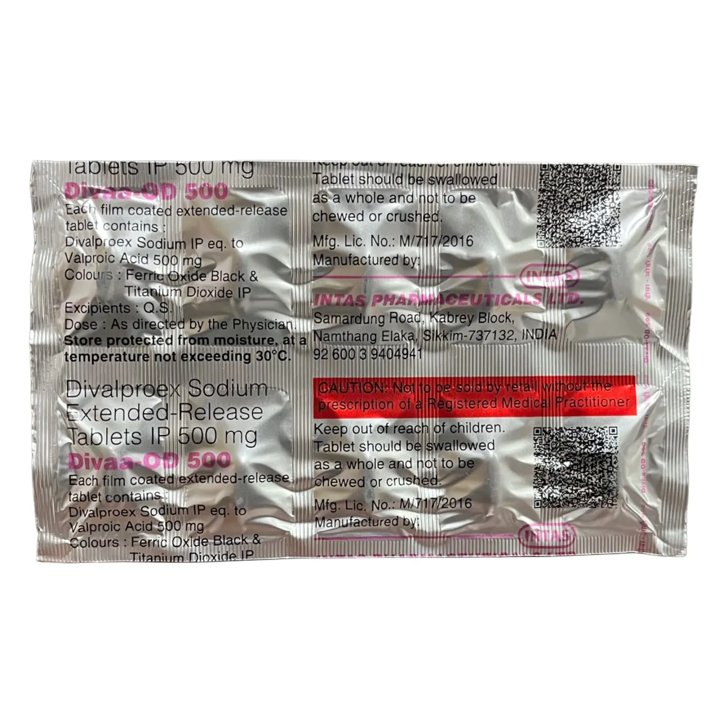 Divaa Od 1000 Tablet product image