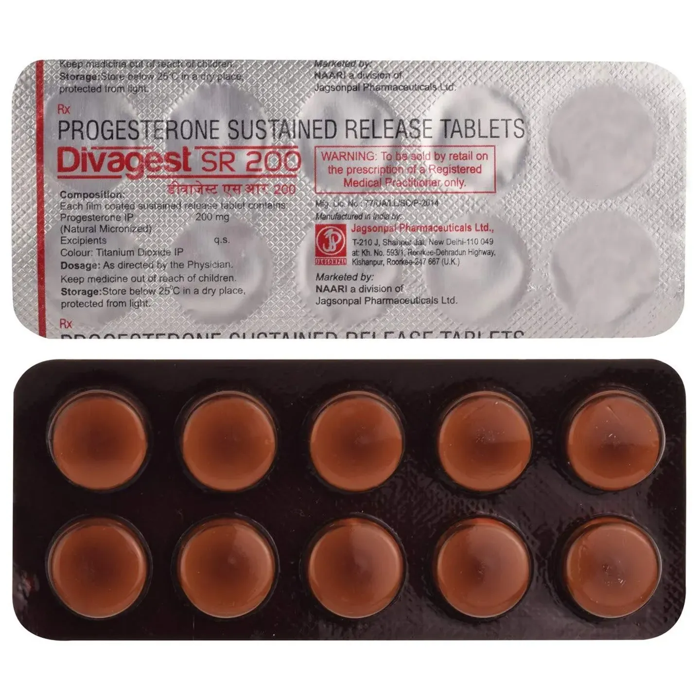 Divagest 200mg Tablet Sr product image