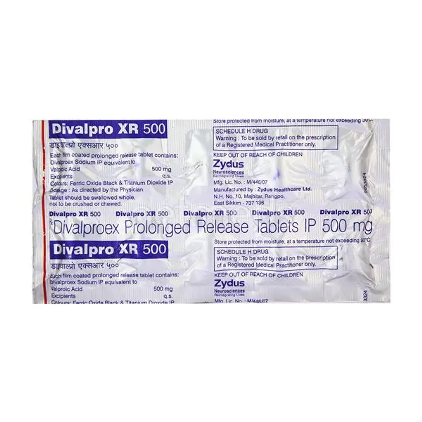 Divalpro Xr 500 Tablet product image