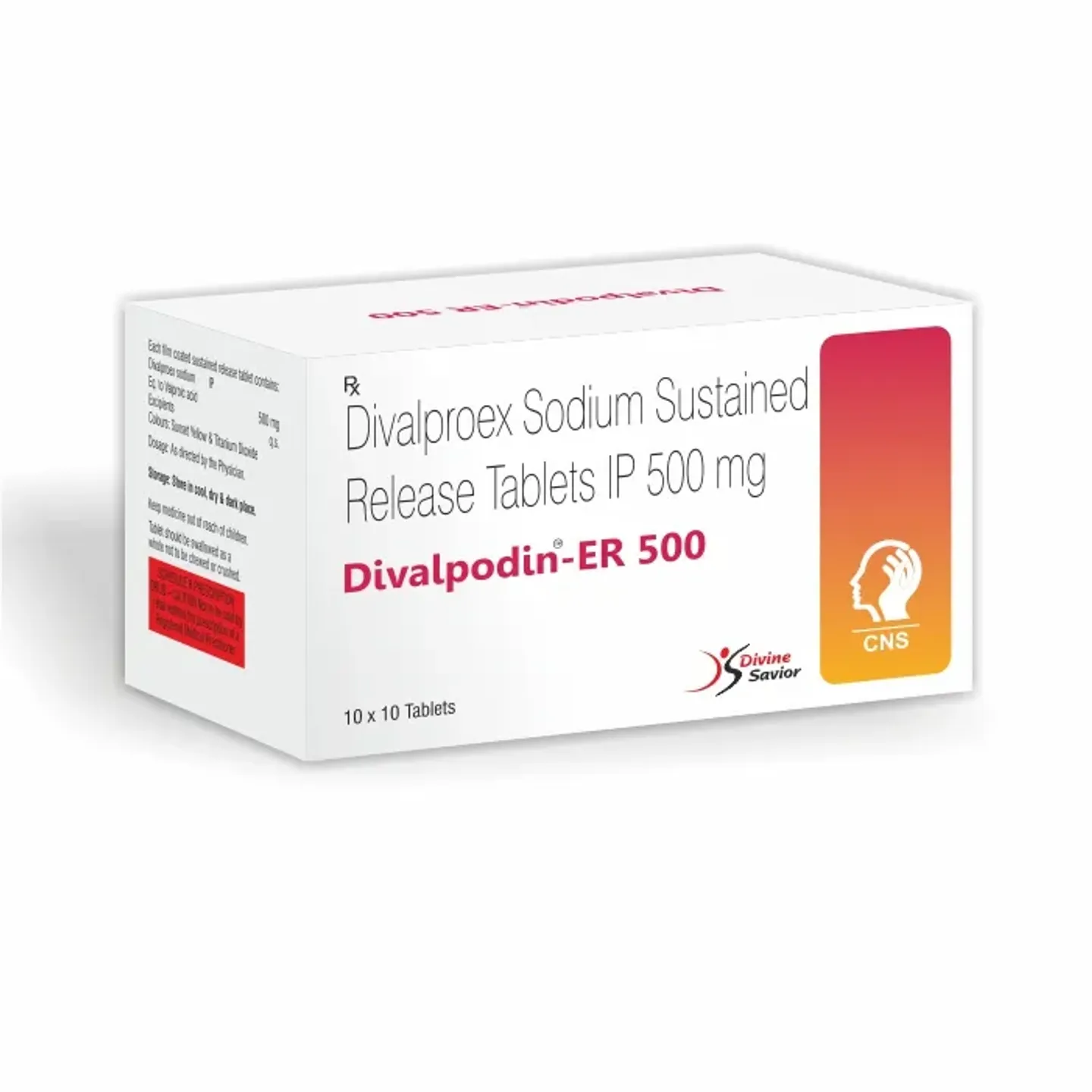 Divalprodin 500 Er Tablet product image