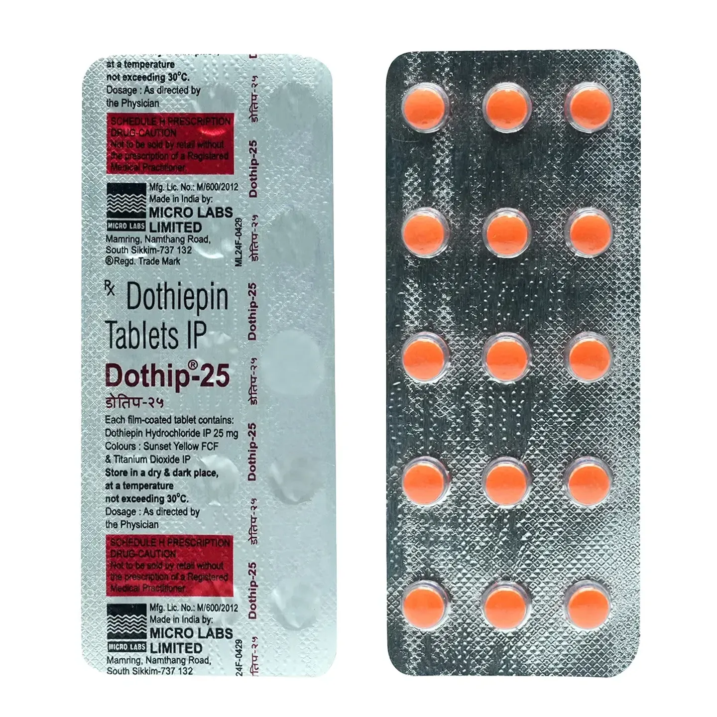 Dothip 25 Tablet product image