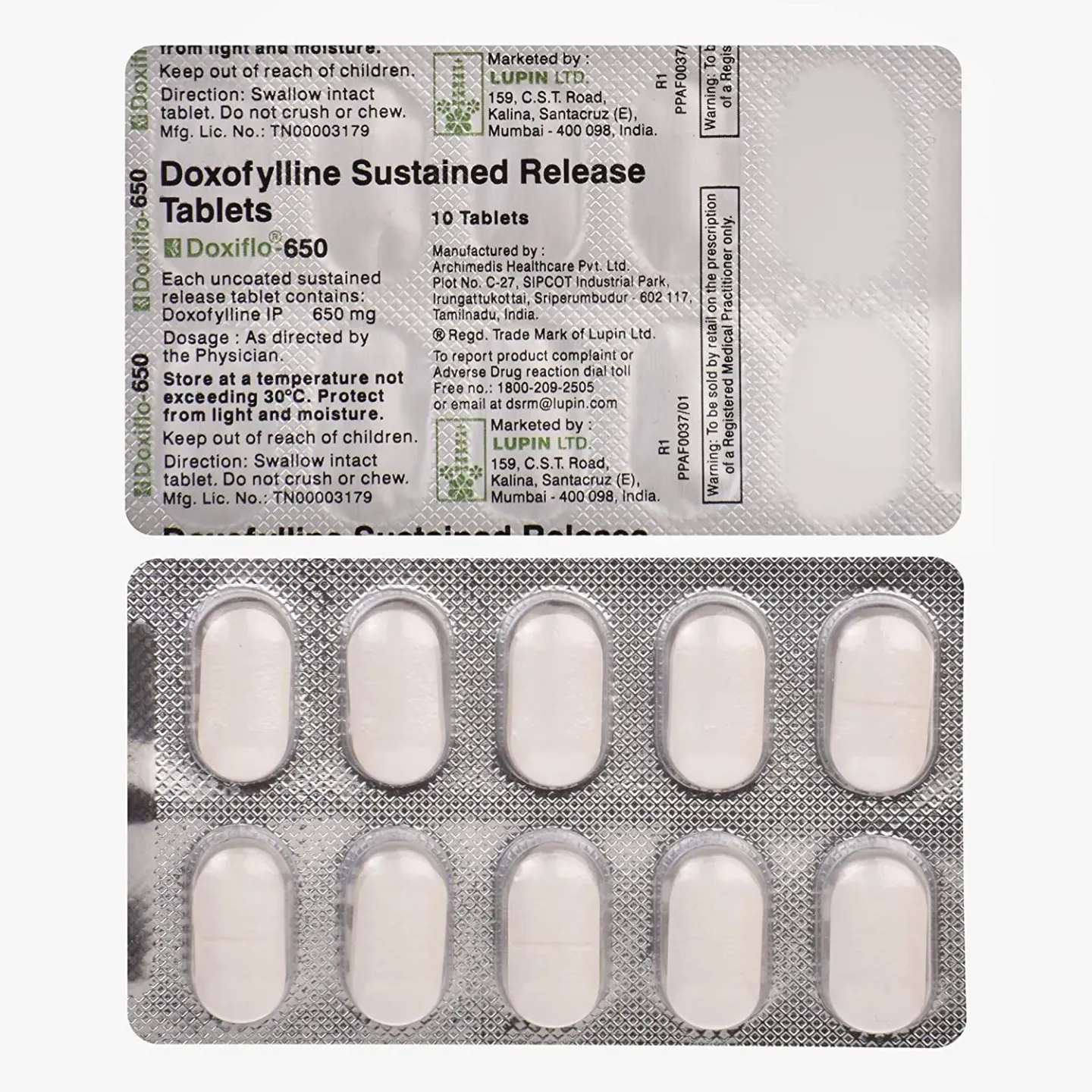 Doxiflo 650 Tablet product image