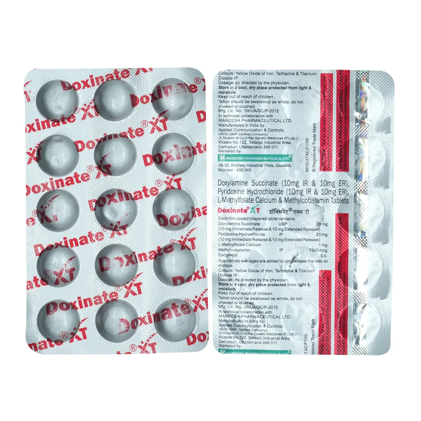 Doxinate Xt Tablet product image