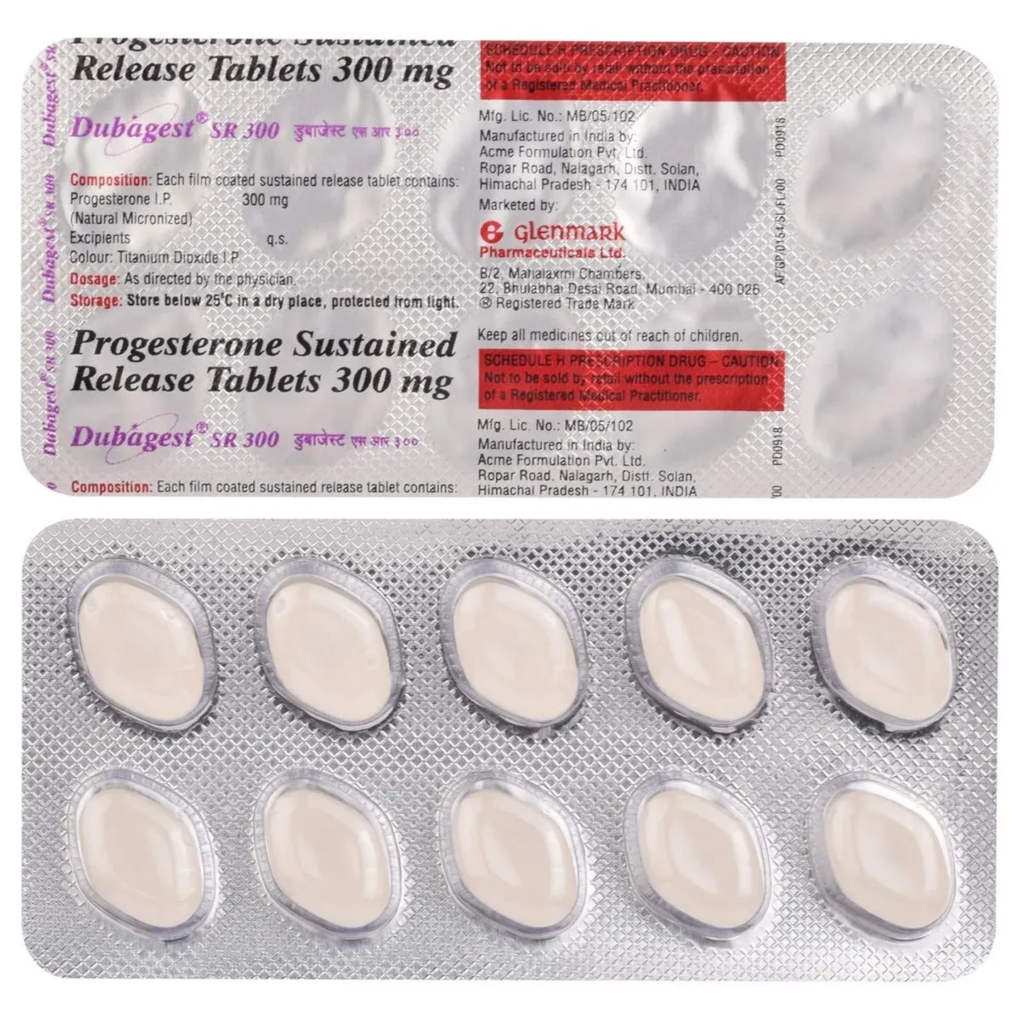 Dubagest Sr 300 Tablet product image
