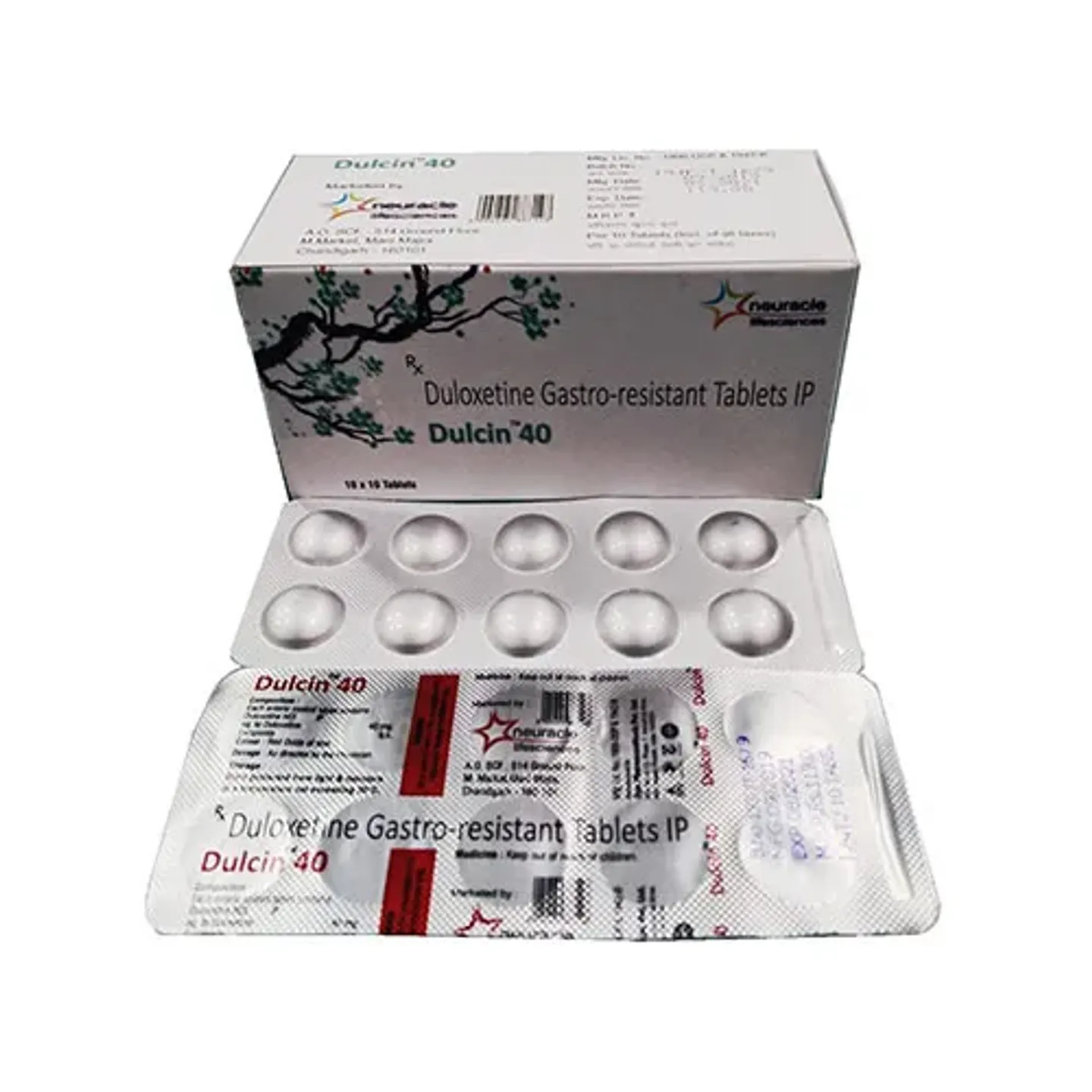 Dulcin 40mg Tablet product image