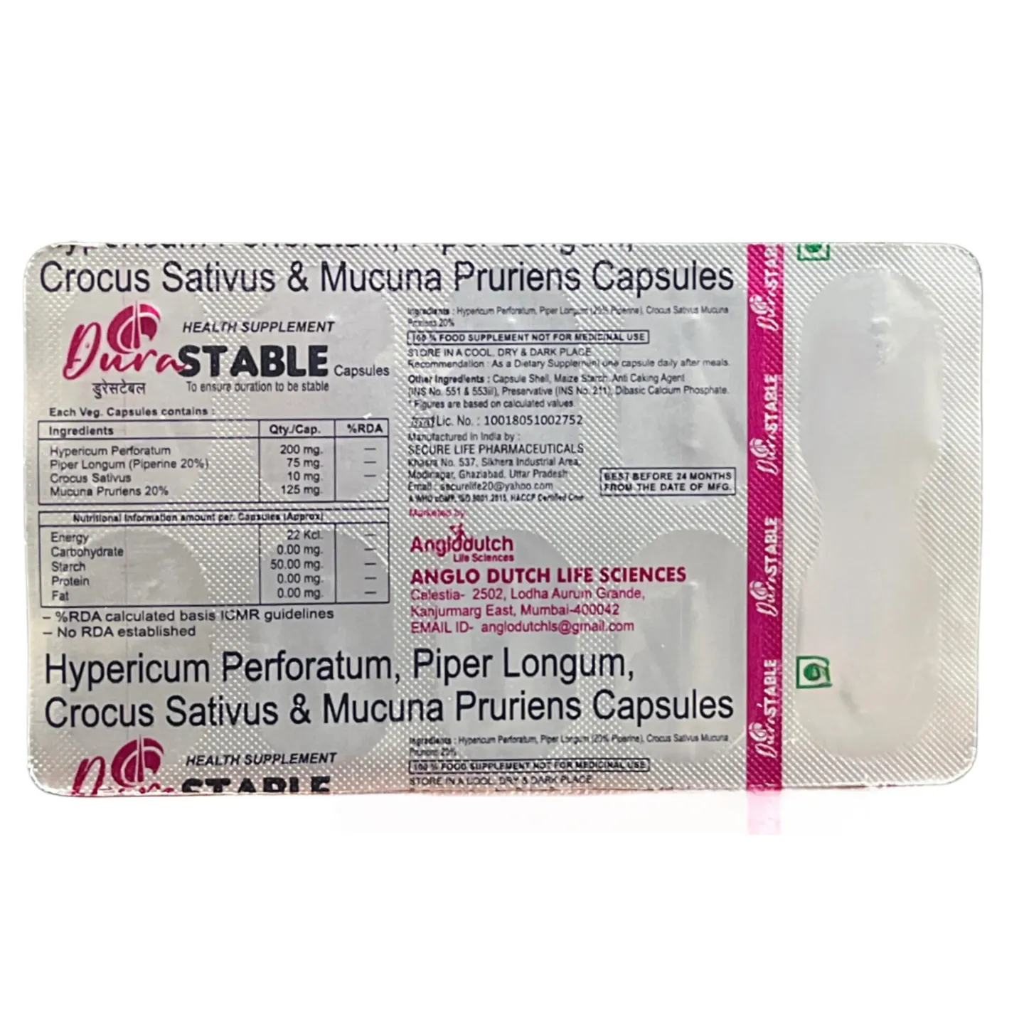 Durastable Capsule product image