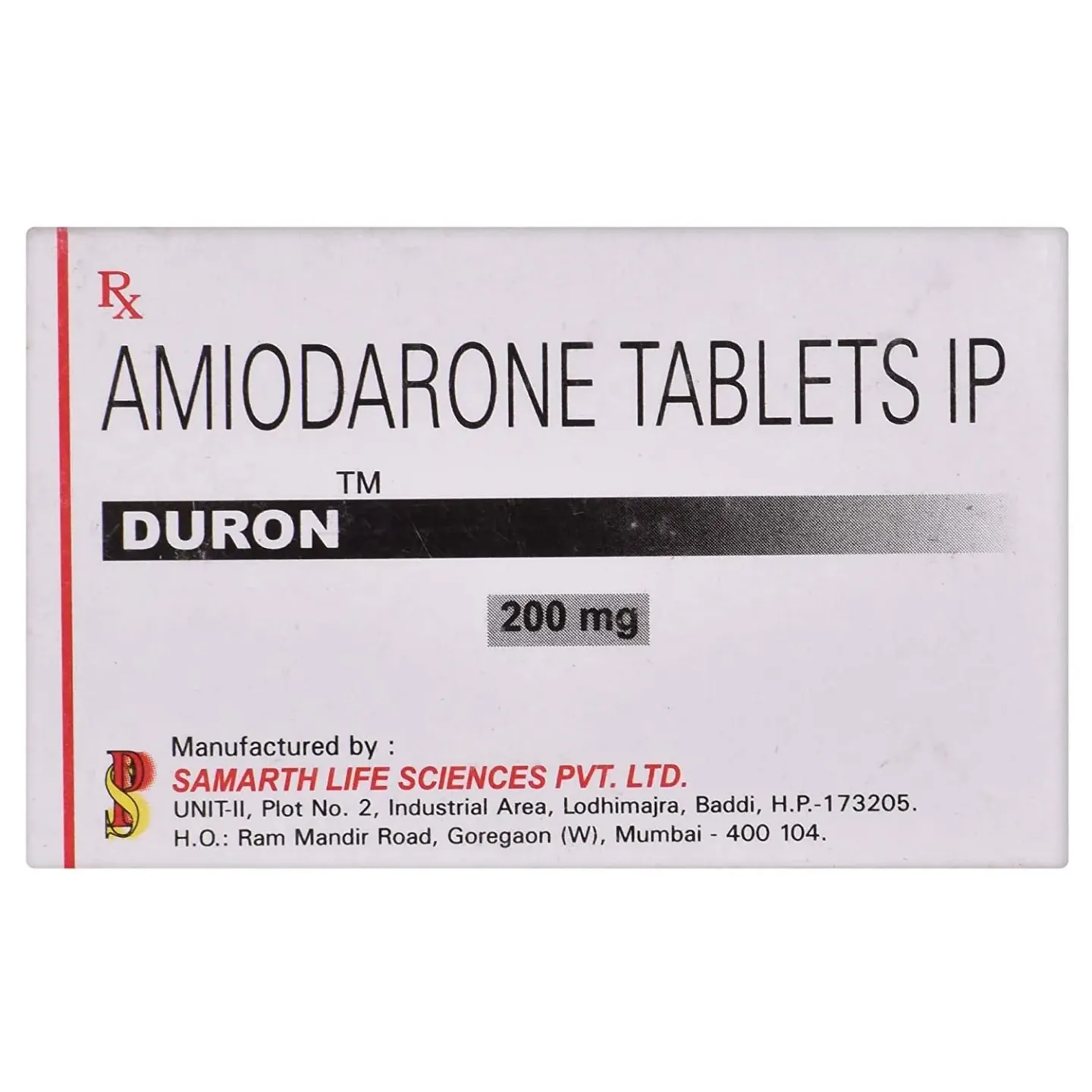 Duron 200 Tablet product image