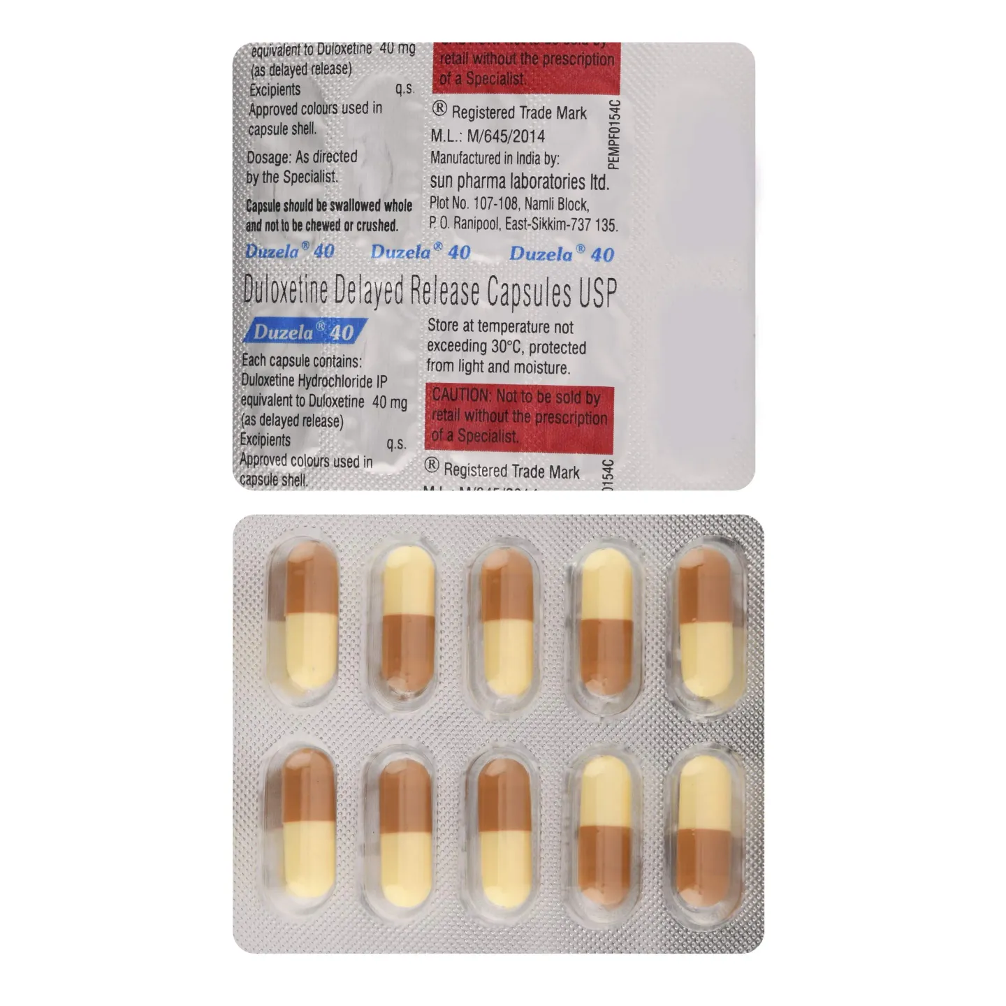 Duzela 40 Capsule product image