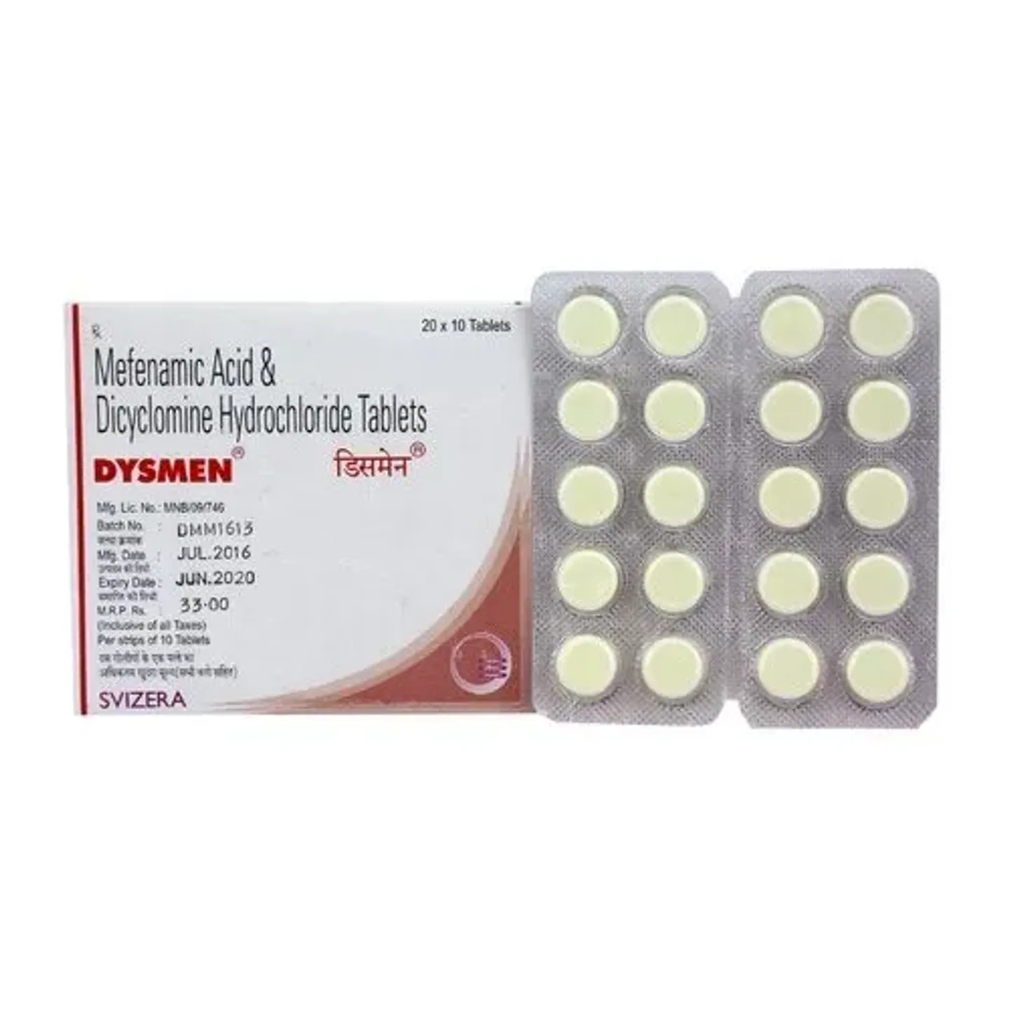 Dysmen Tablet product image