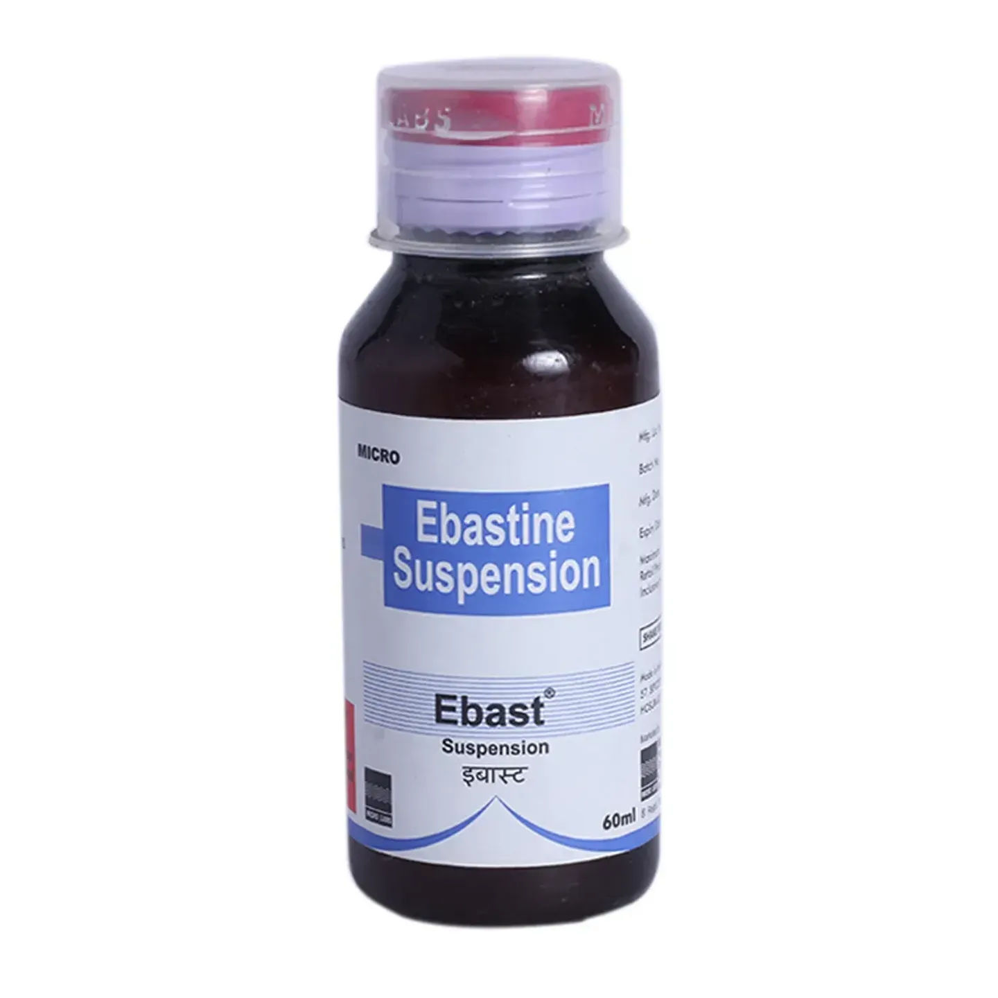 Ebast Syrup 60ml product image